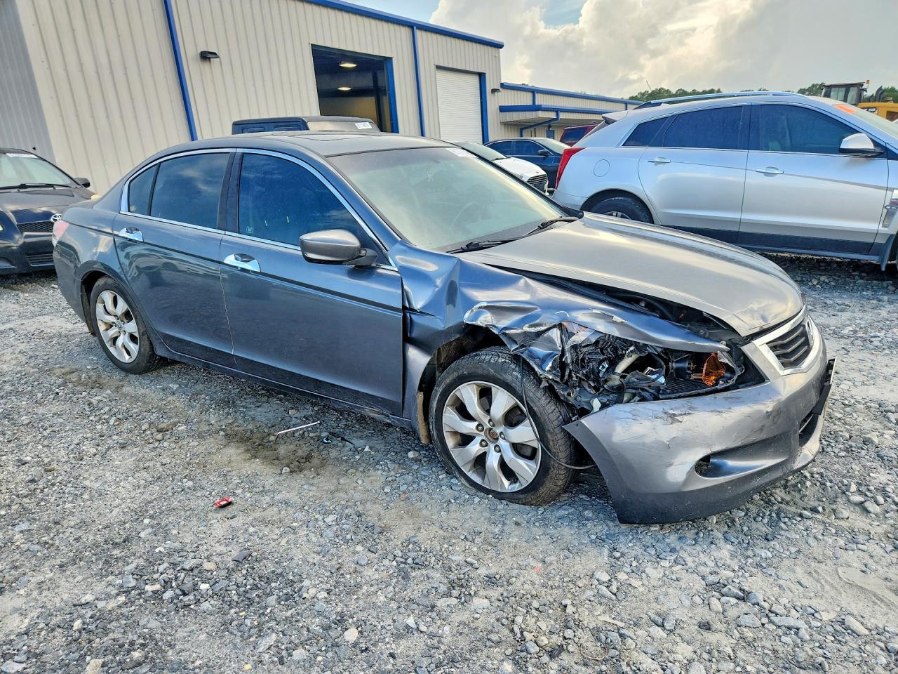 2010 Honda Accord Exl Gray vin: 1HGCP3F88AA016385