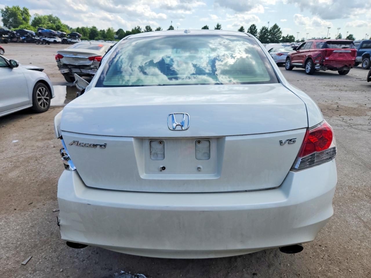 2010 Honda Accord Exl Белый vin: 1HGCP3F88AA023109