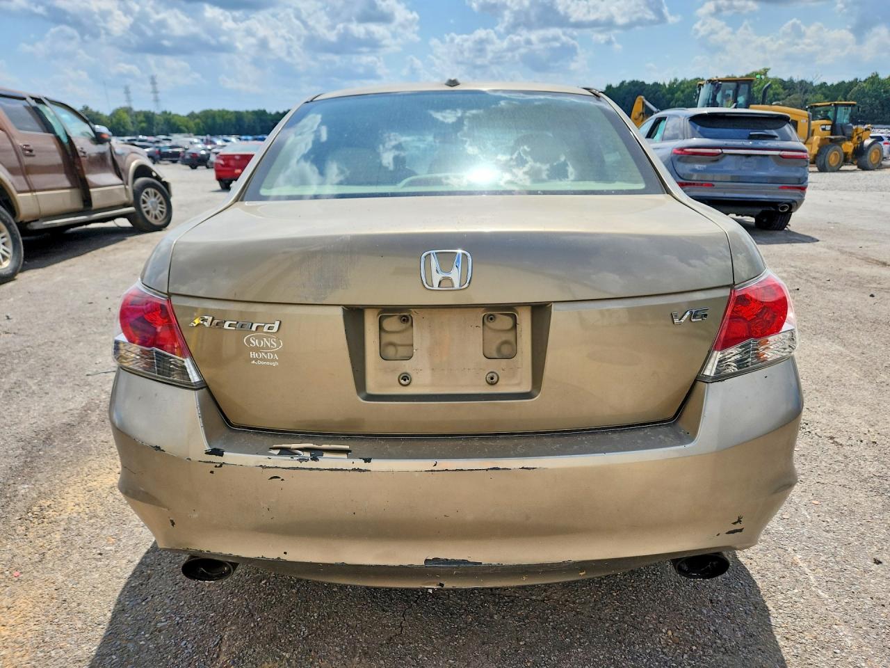 2010 Honda Accord Exl Beige vin: 1HGCP3F88AA023823