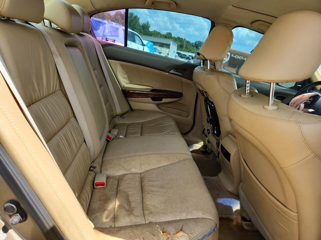 2010 Honda Accord Exl Beige vin: 1HGCP3F88AA023823