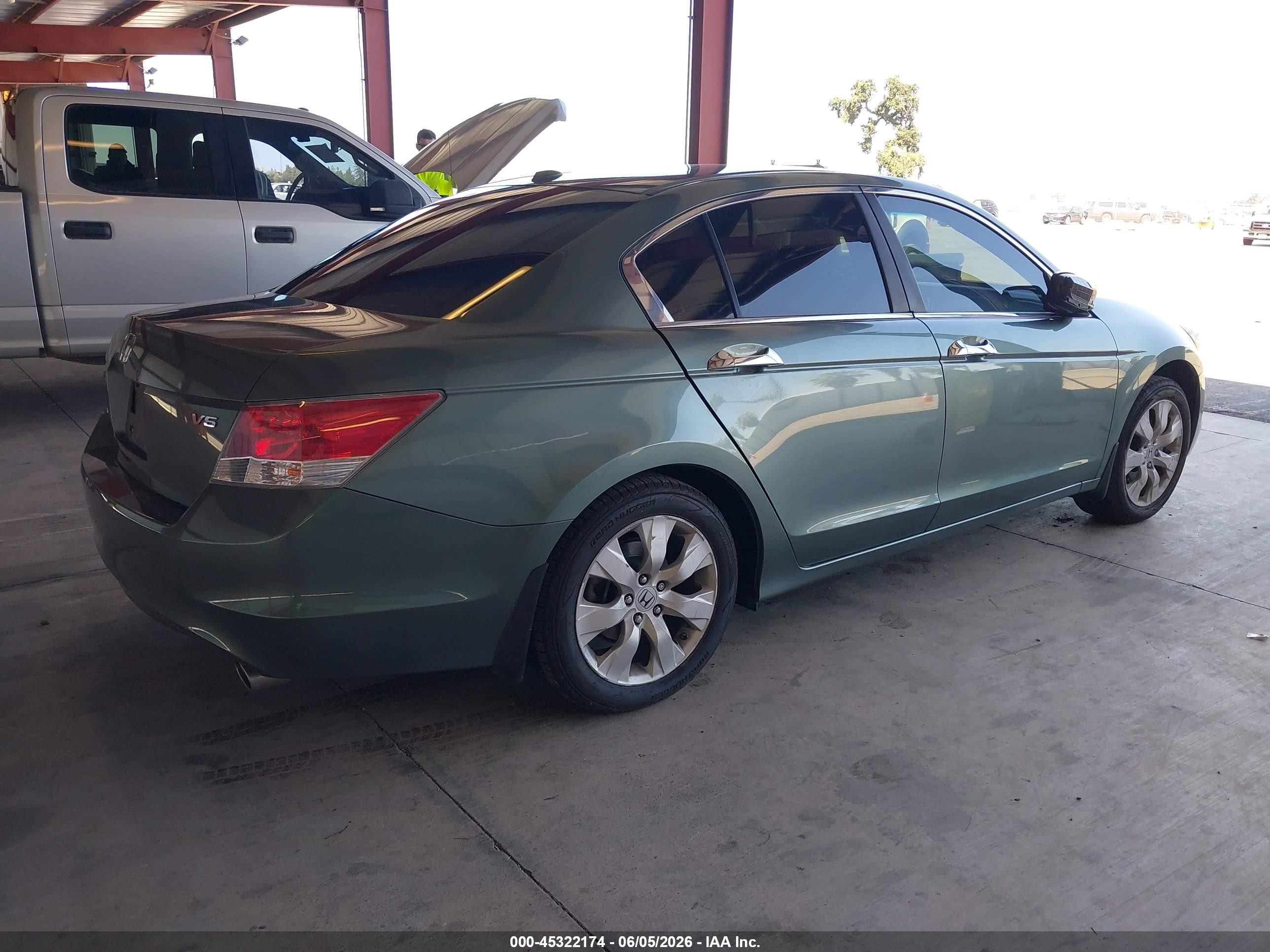 2010 Honda Accord 3.5 Ex-l Green vin: 1HGCP3F88AA027998