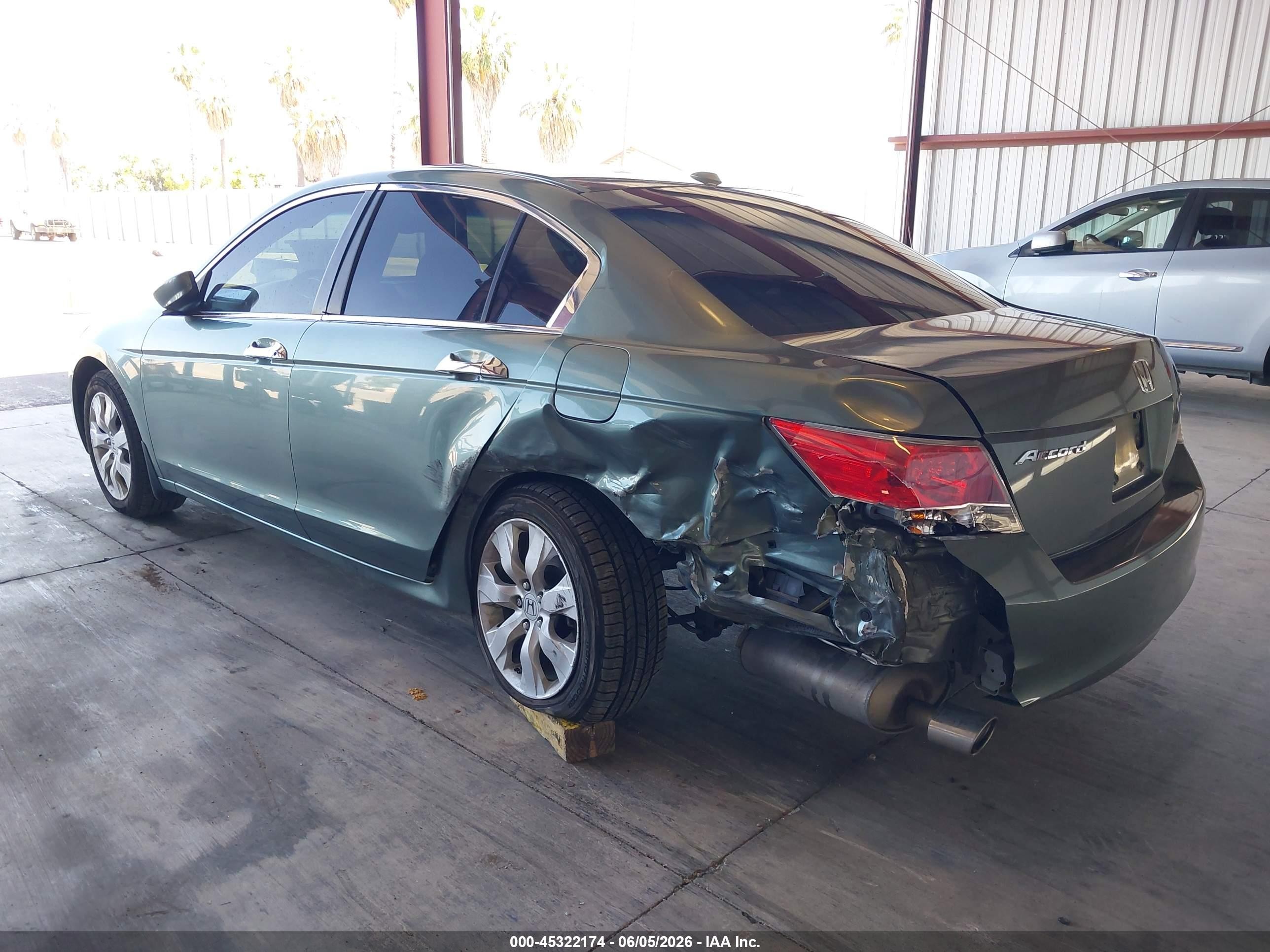 2010 Honda Accord 3.5 Ex-l Green vin: 1HGCP3F88AA027998
