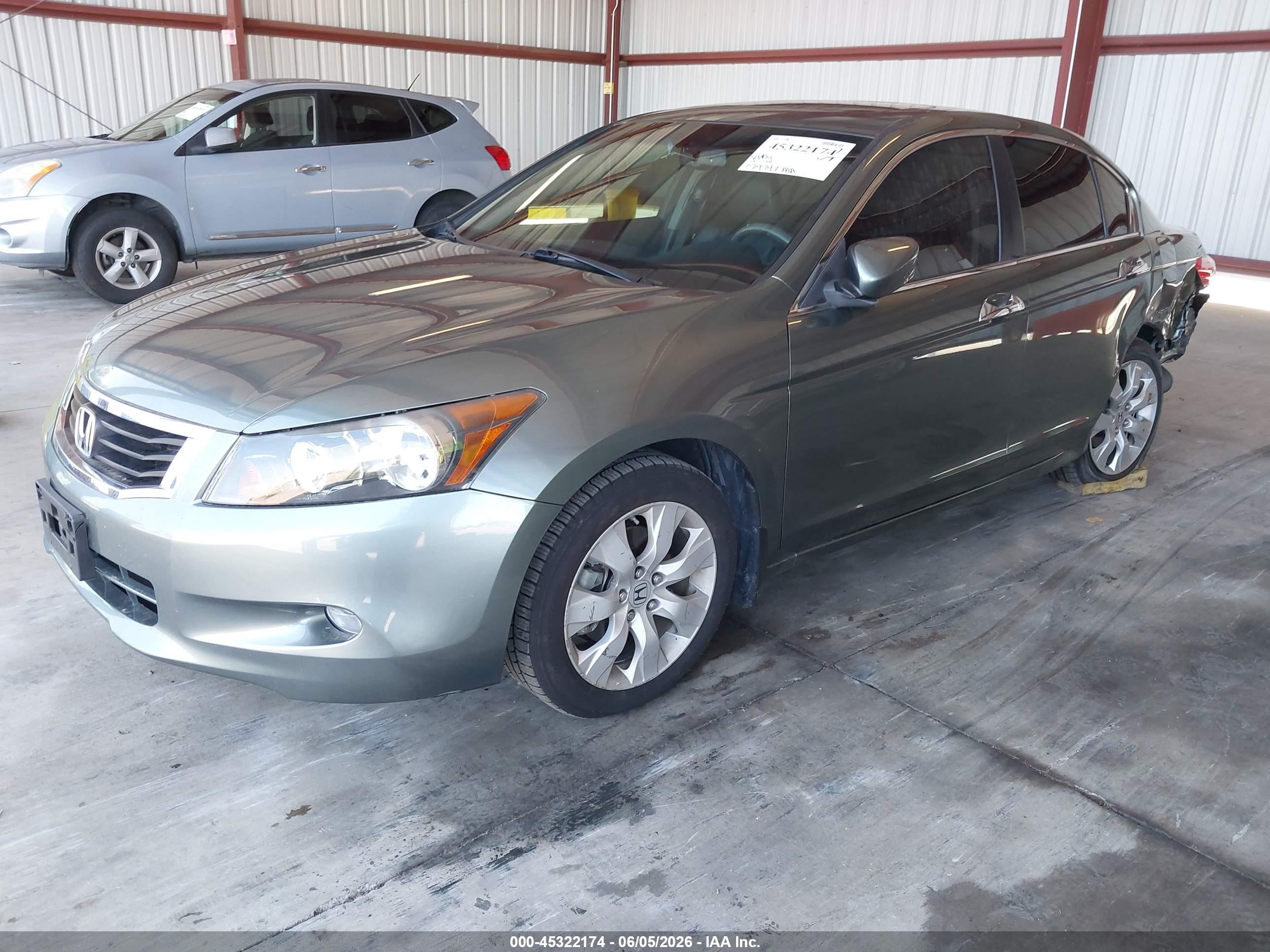 2010 Honda Accord 3.5 Ex-l Green vin: 1HGCP3F88AA027998