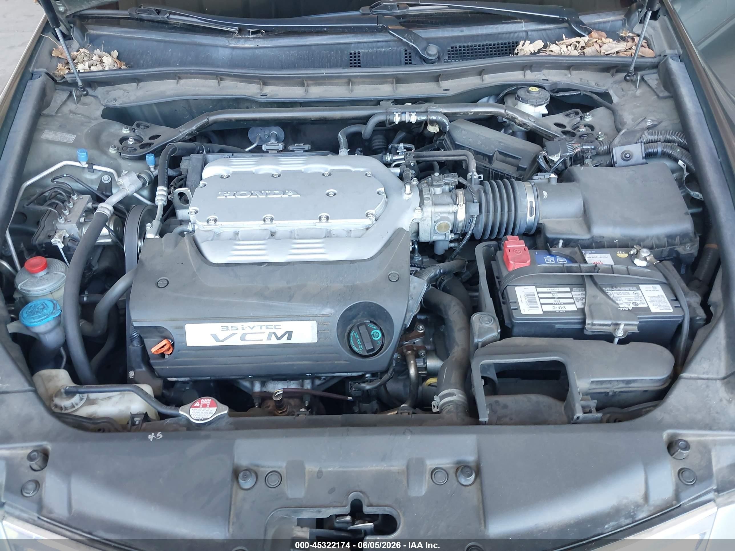 2010 Honda Accord 3.5 Ex-l Green vin: 1HGCP3F88AA027998