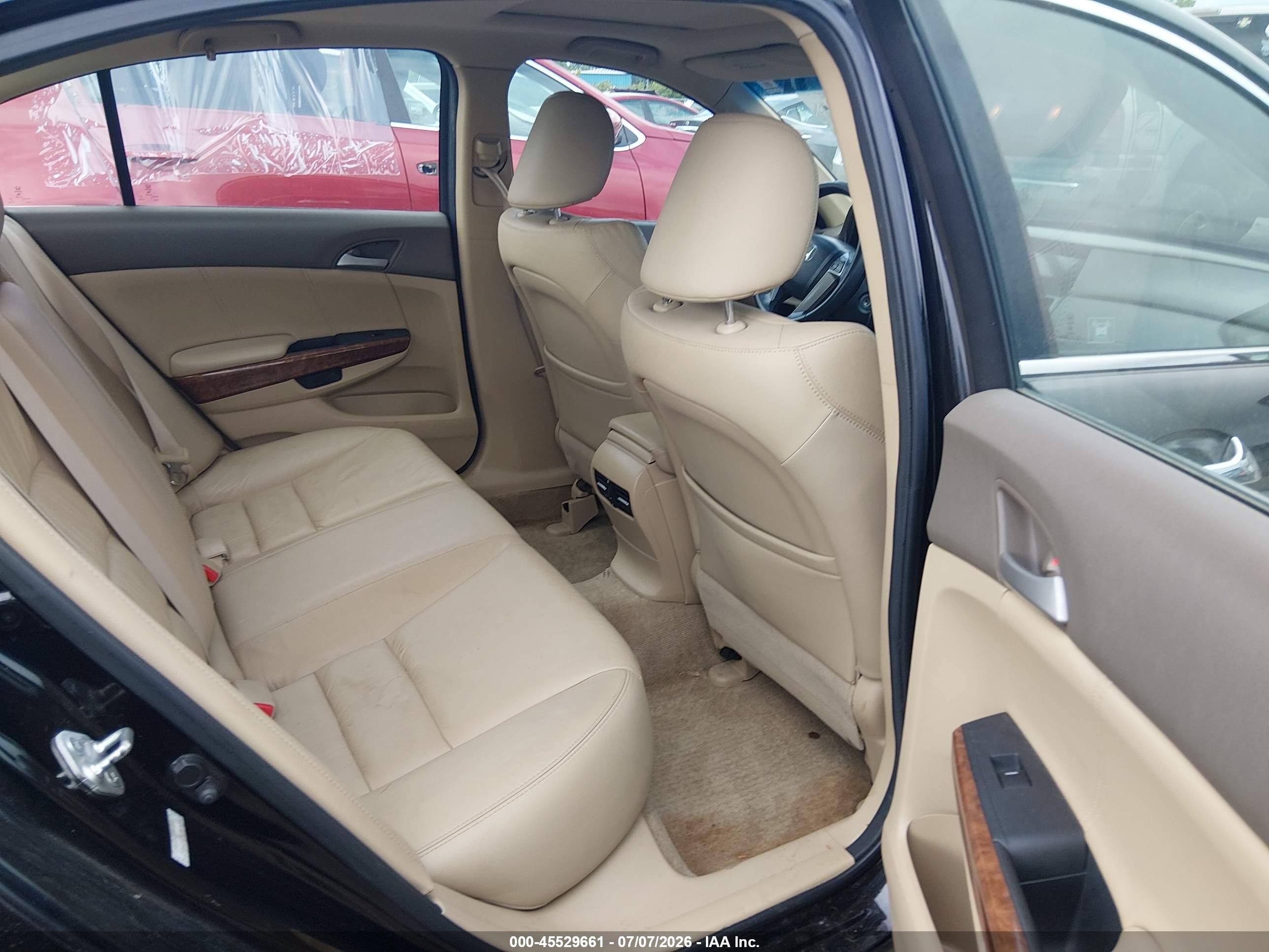 2010 Honda Accord 3.5 Ex-l Черный vin: 1HGCP3F88AA031520