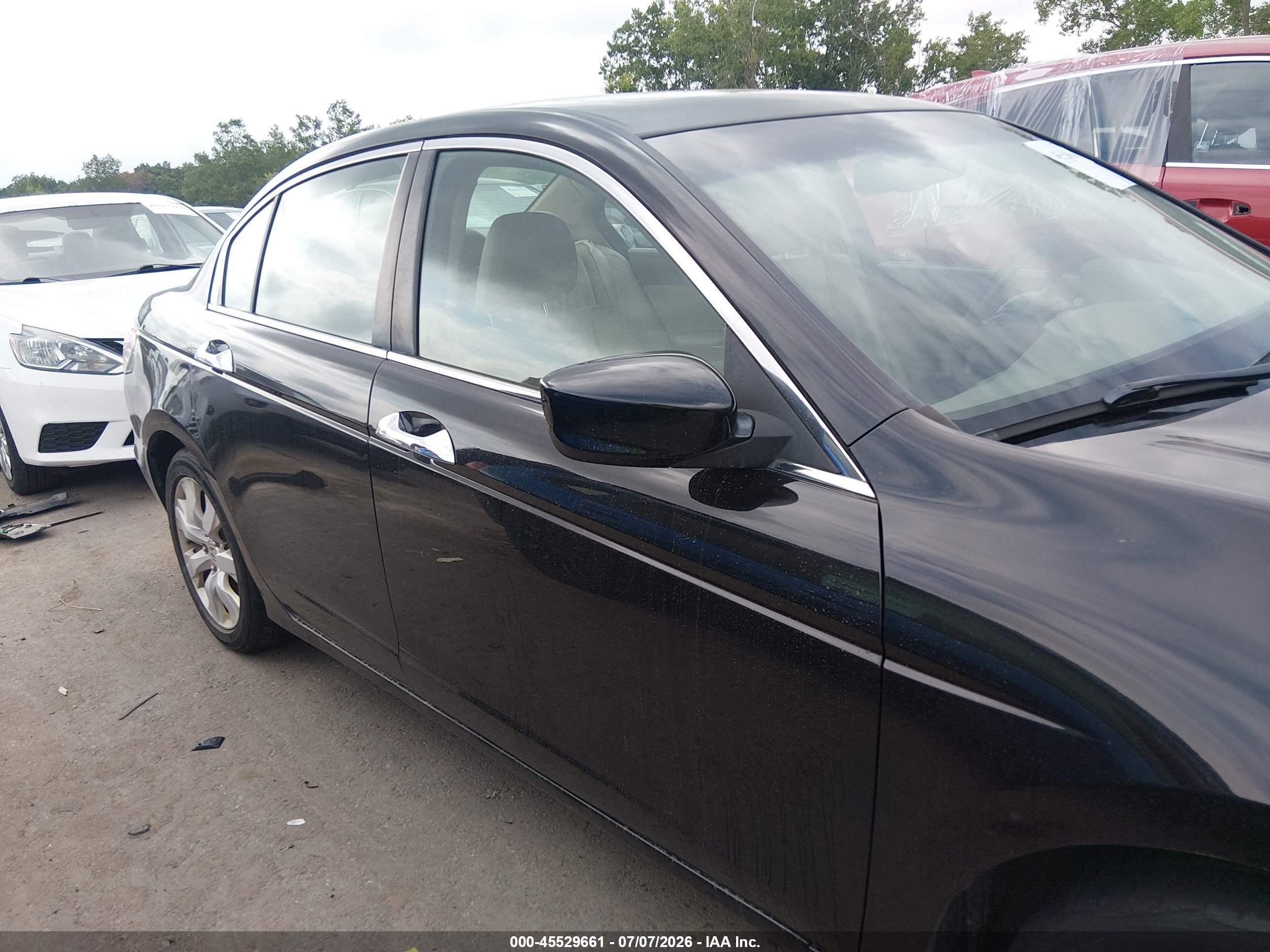 2010 Honda Accord 3.5 Ex-l Черный vin: 1HGCP3F88AA031520