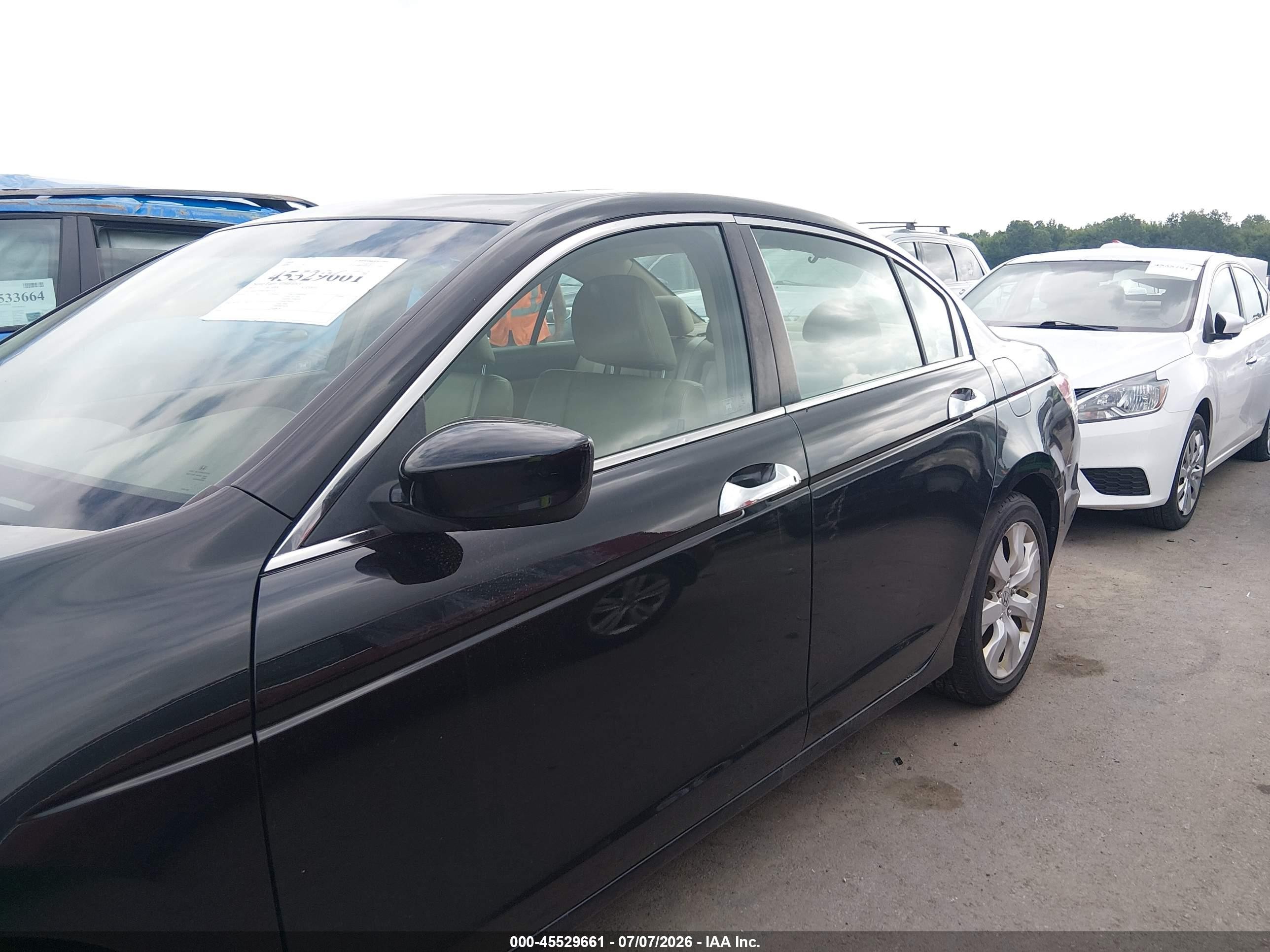 2010 Honda Accord 3.5 Ex-l Черный vin: 1HGCP3F88AA031520