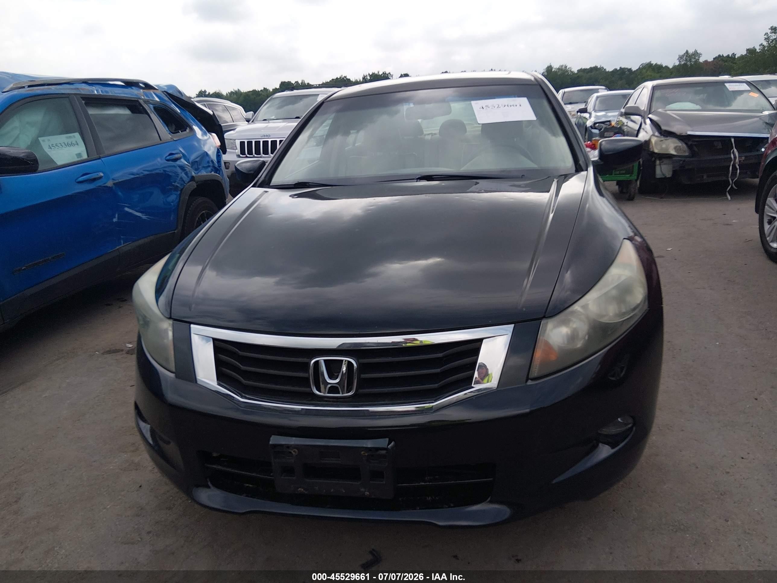 2010 Honda Accord 3.5 Ex-l Черный vin: 1HGCP3F88AA031520