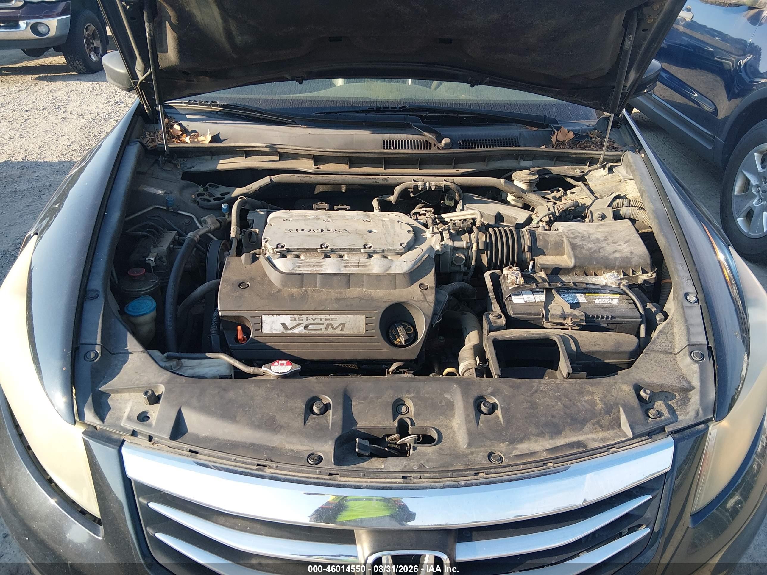 2011 Honda Accord 3.5 Ex-l Black vin: 1HGCP3F88BA001399