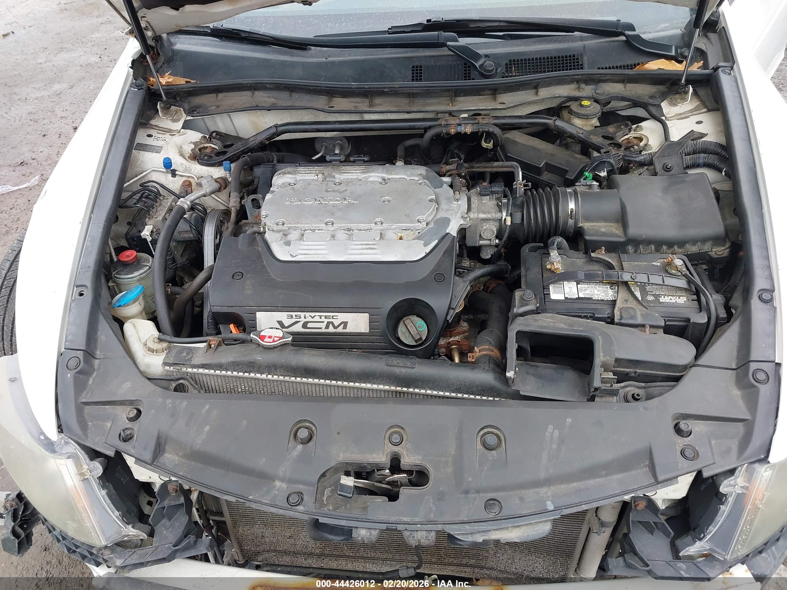2011 Honda Accord 3.5 Ex-l White vin: 1HGCP3F88BA003525