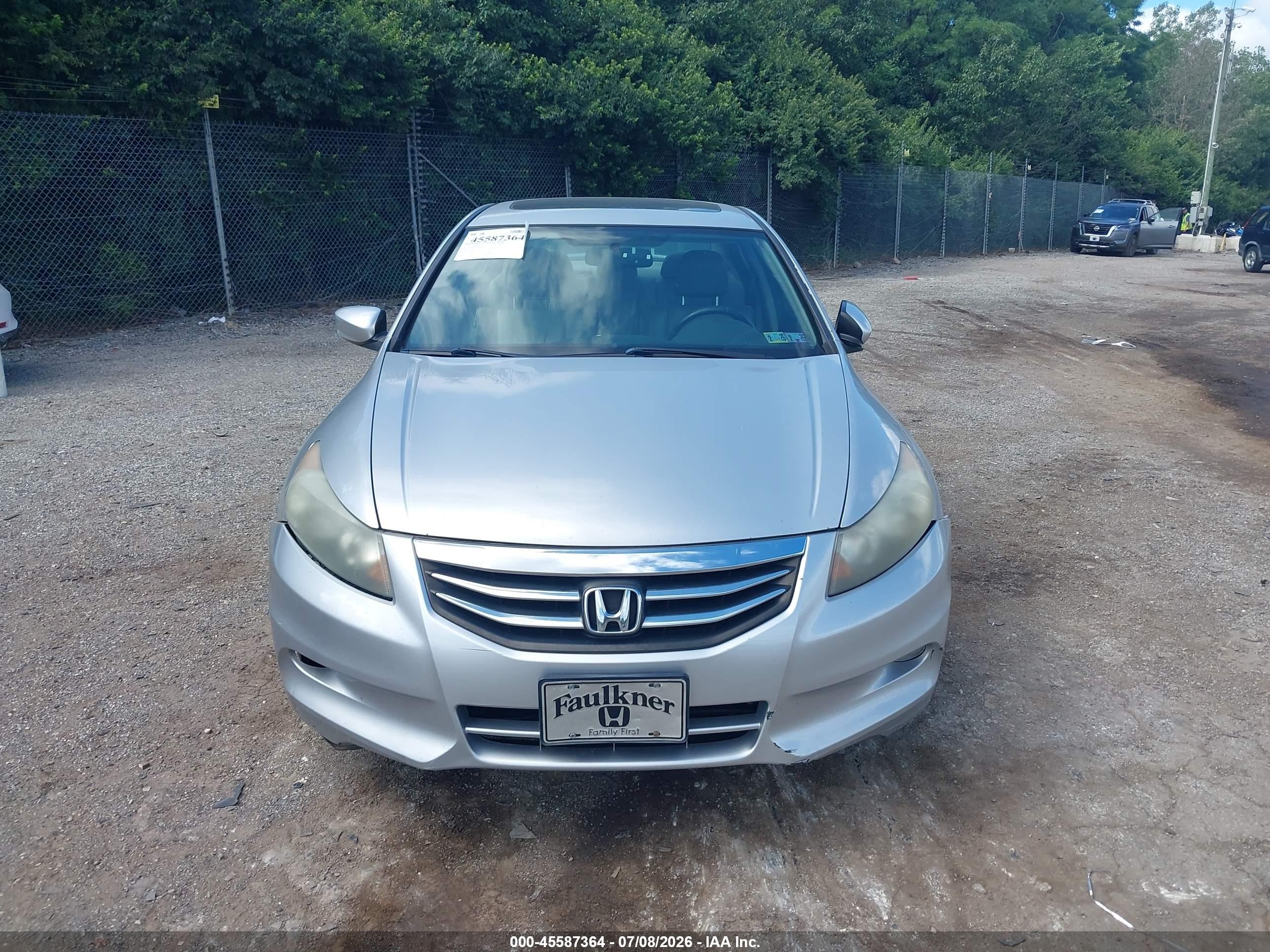 2011 Honda Accord 3.5 Ex-l Silver vin: 1HGCP3F88BA005288