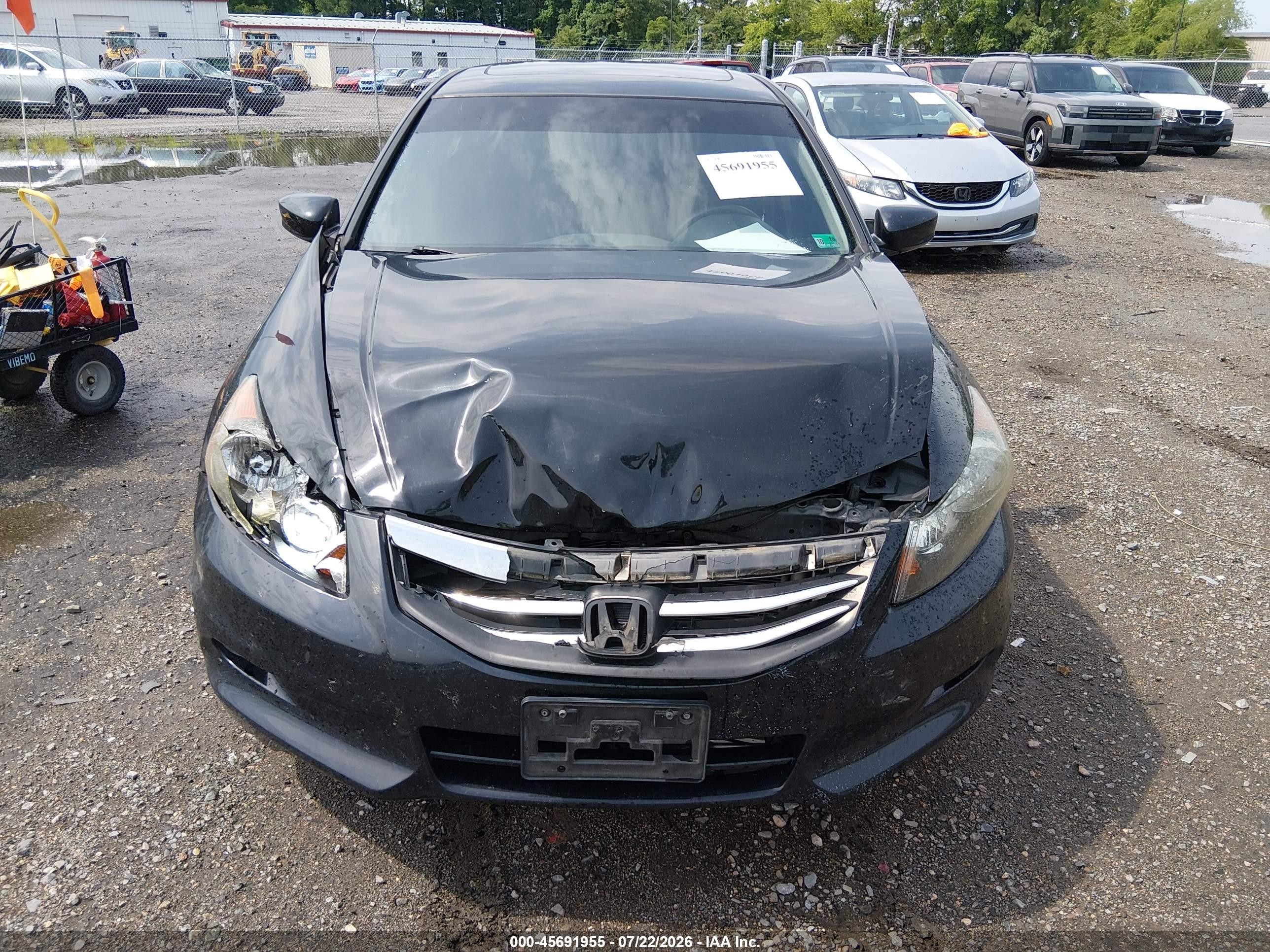2011 Honda Accord 3.5 Ex-l Black vin: 1HGCP3F88BA006716