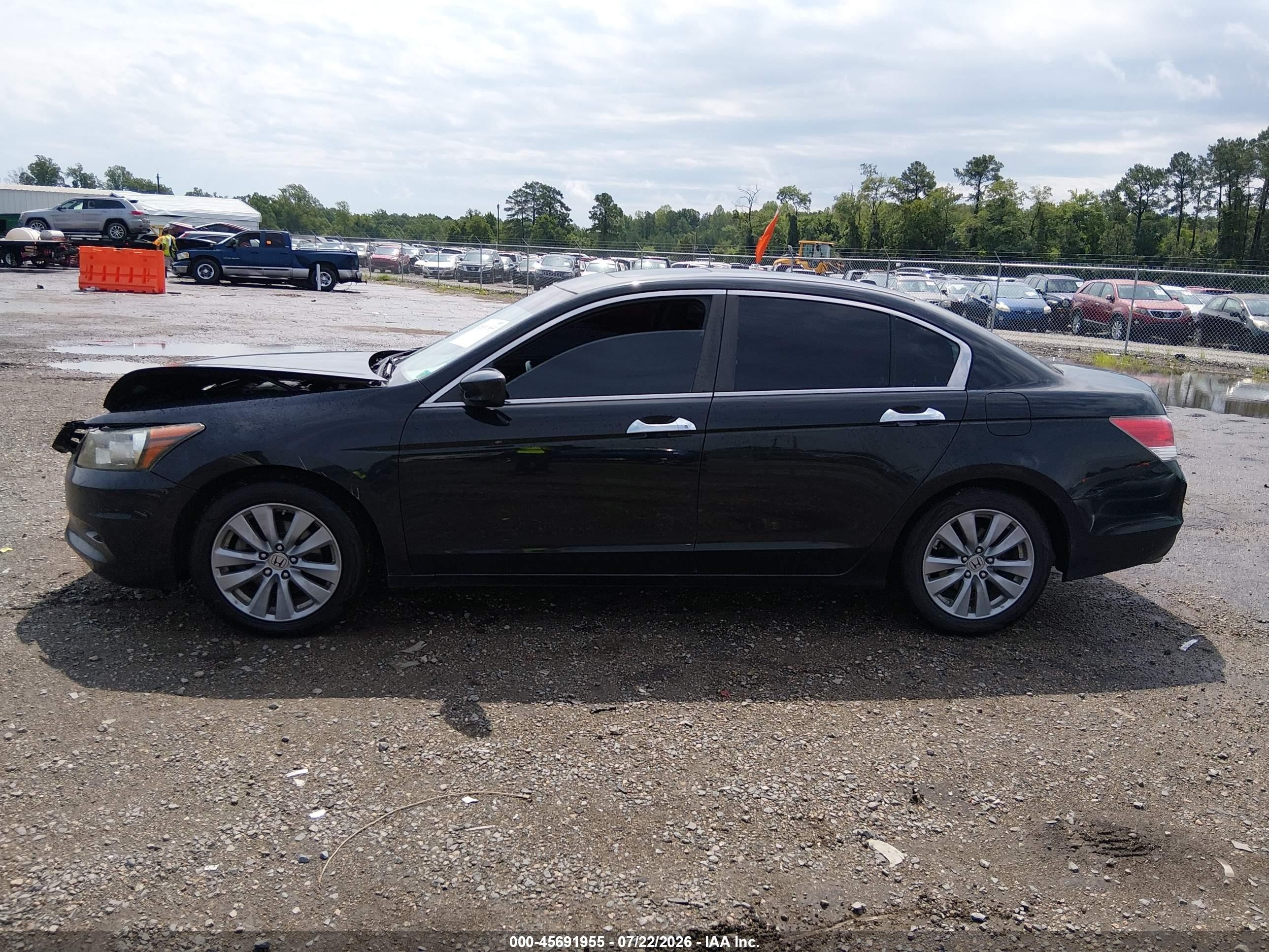 2011 Honda Accord 3.5 Ex-l Black vin: 1HGCP3F88BA006716
