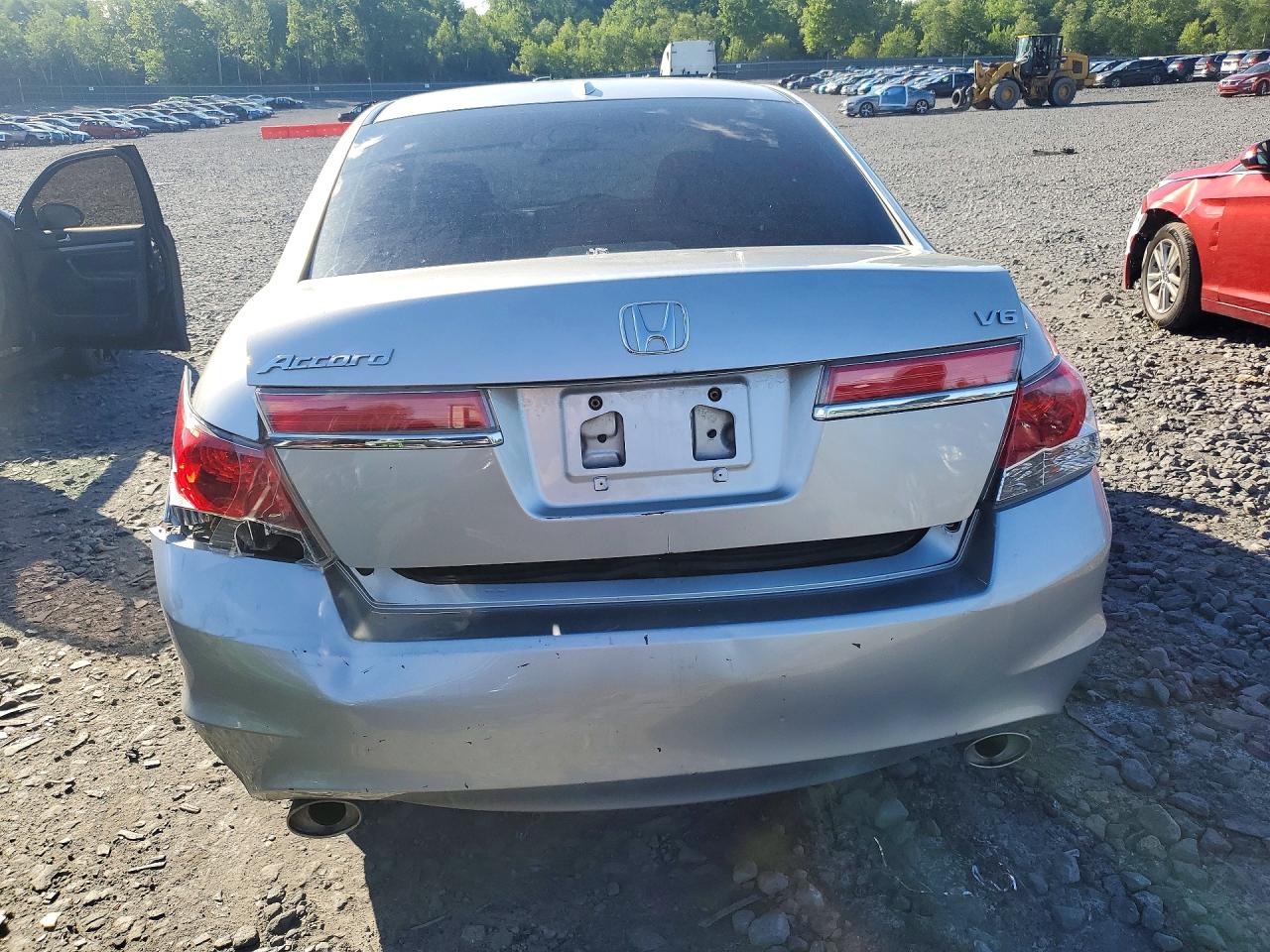 2011 Honda Accord Exl Silver vin: 1HGCP3F88BA010958