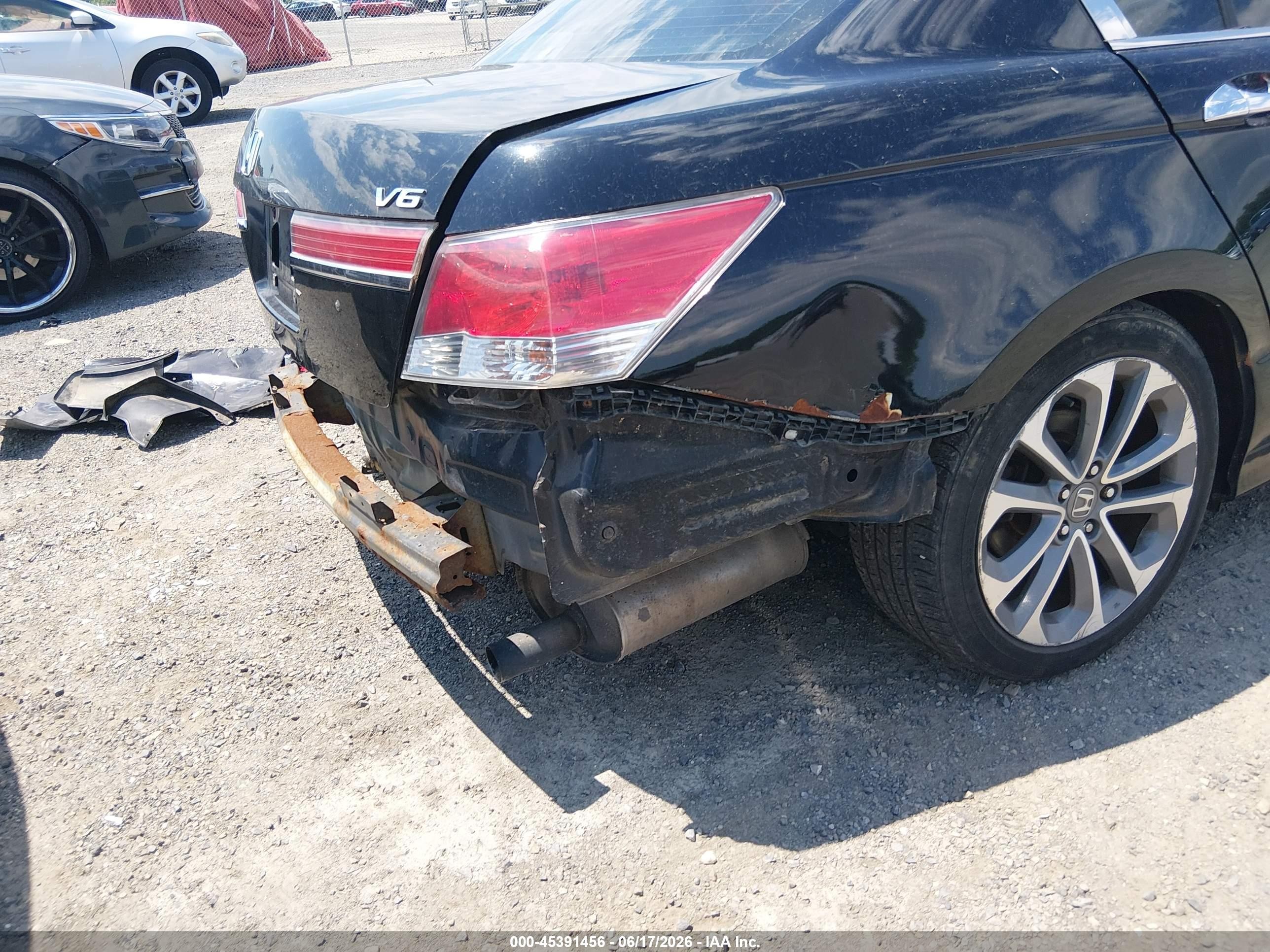 2011 Honda Accord 3.5 Ex-l Black vin: 1HGCP3F88BA020065