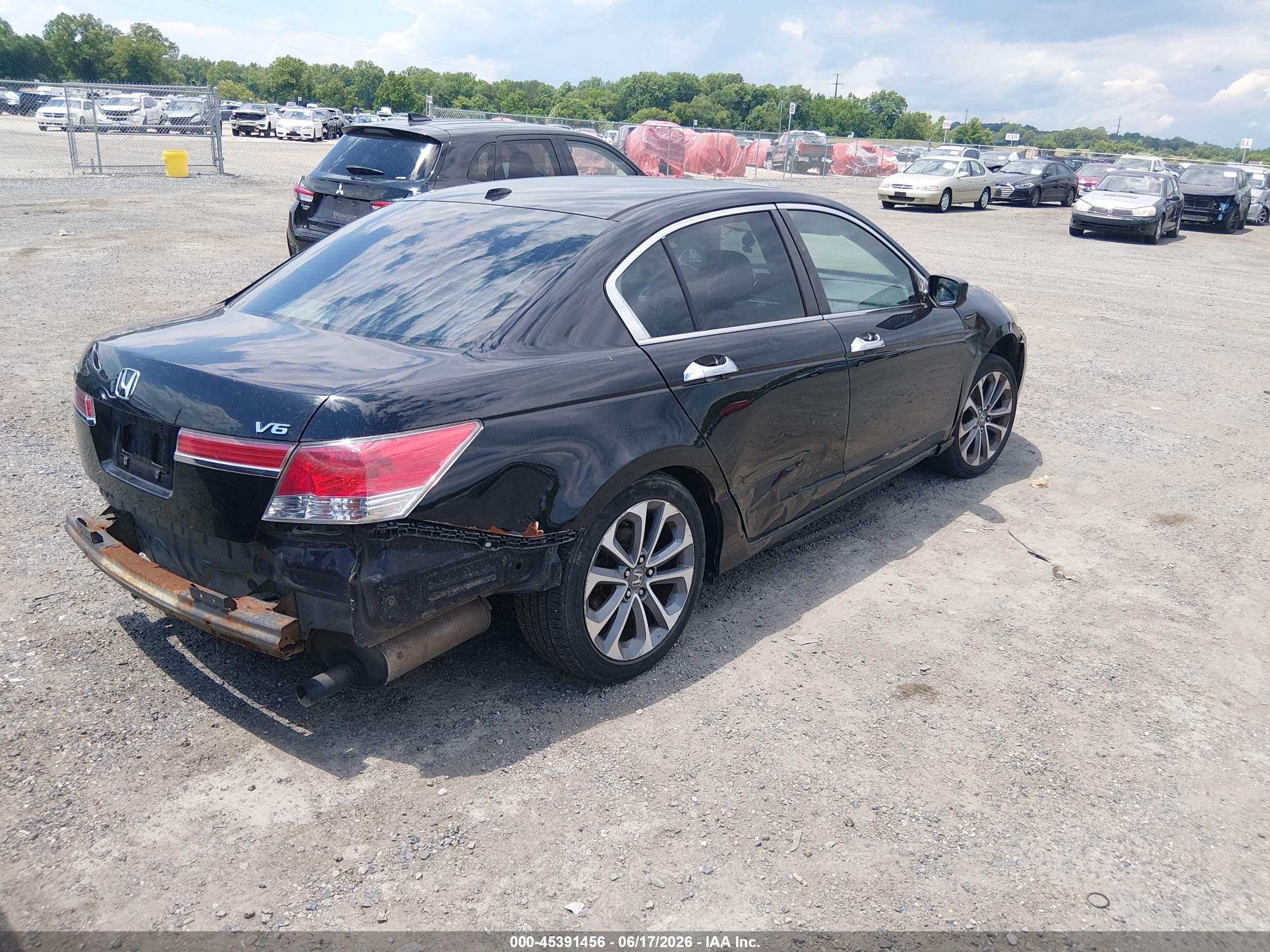 2011 Honda Accord 3.5 Ex-l Black vin: 1HGCP3F88BA020065