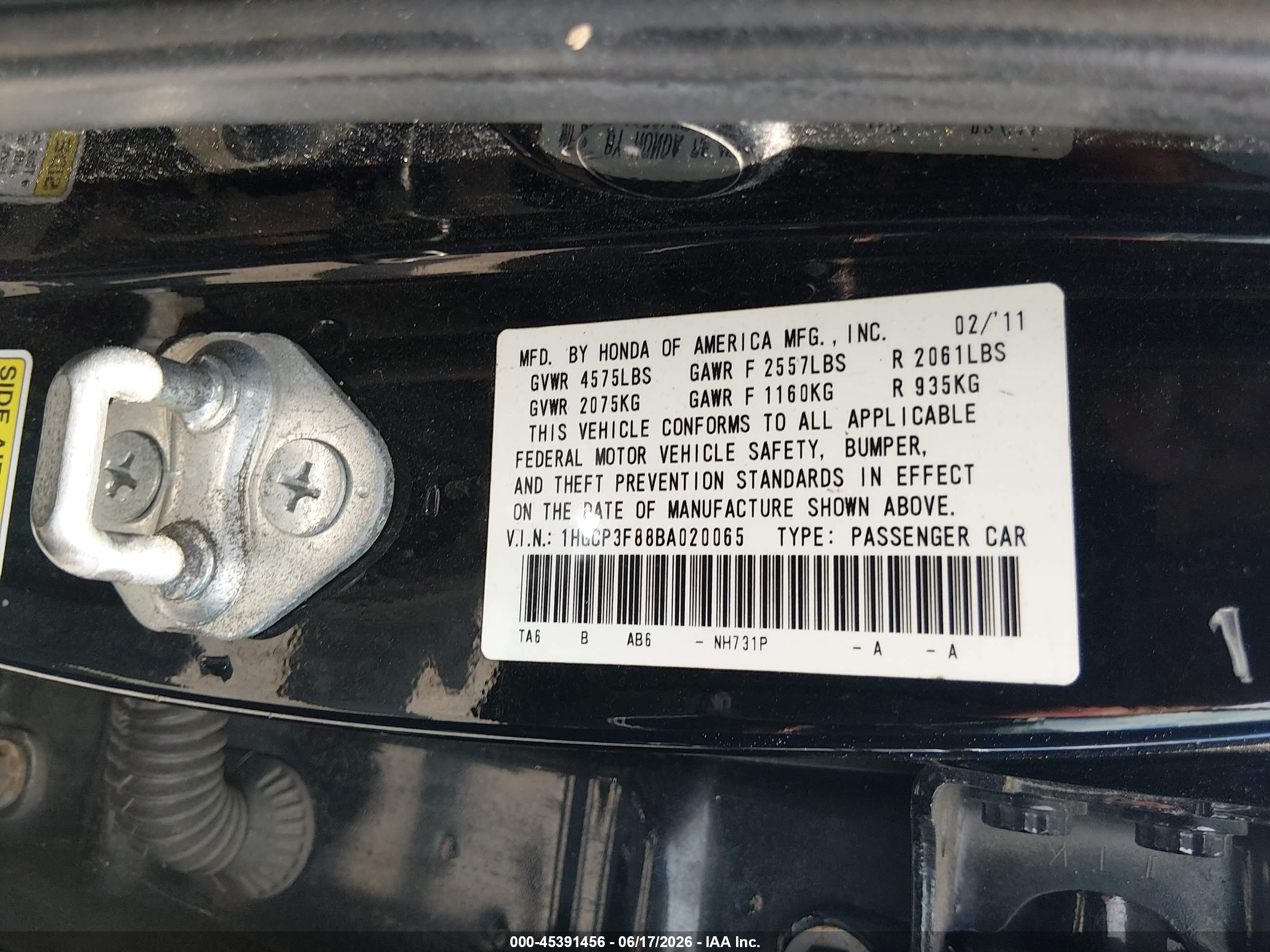 2011 Honda Accord 3.5 Ex-l Black vin: 1HGCP3F88BA020065