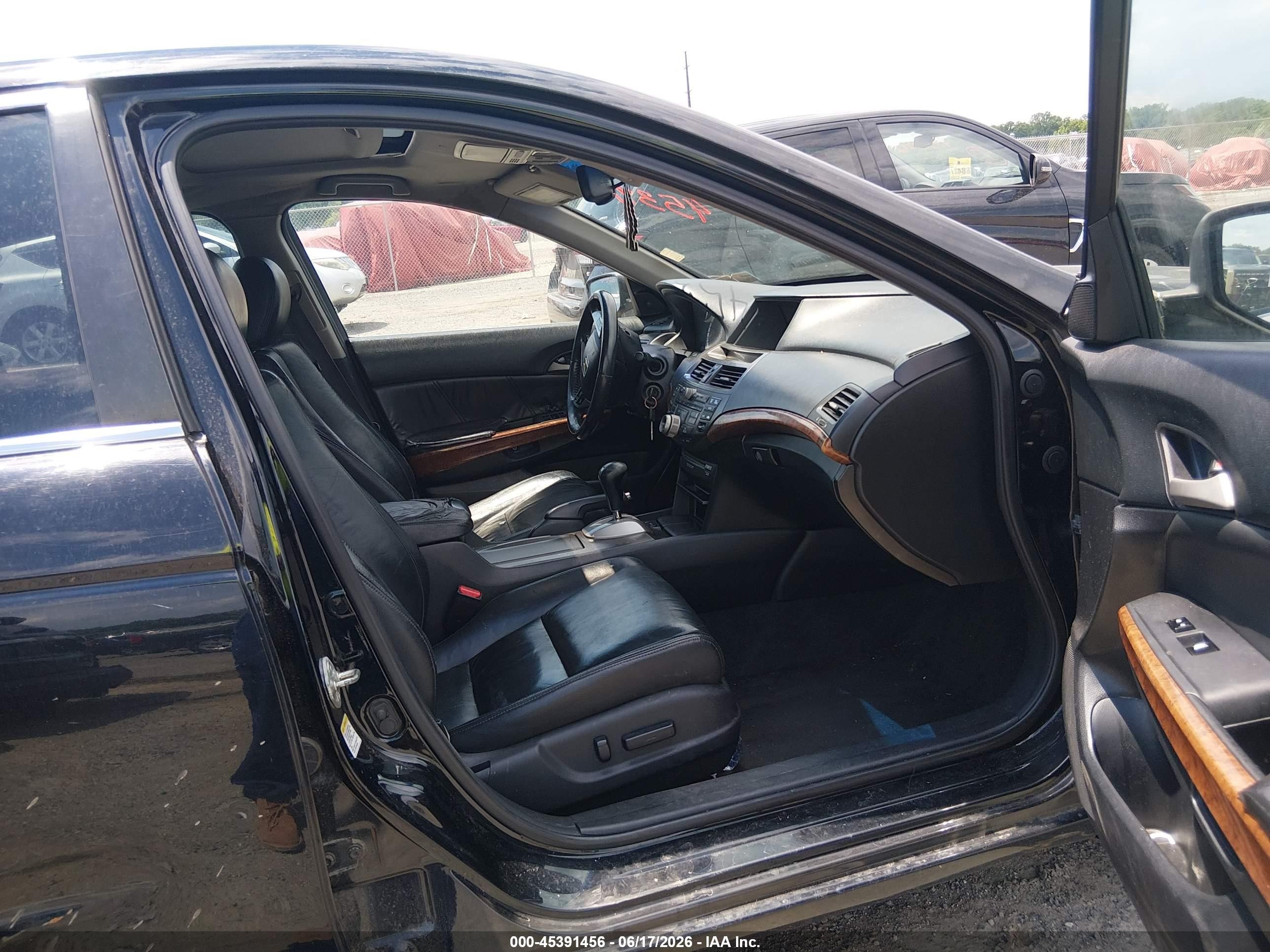 2011 Honda Accord 3.5 Ex-l Black vin: 1HGCP3F88BA020065