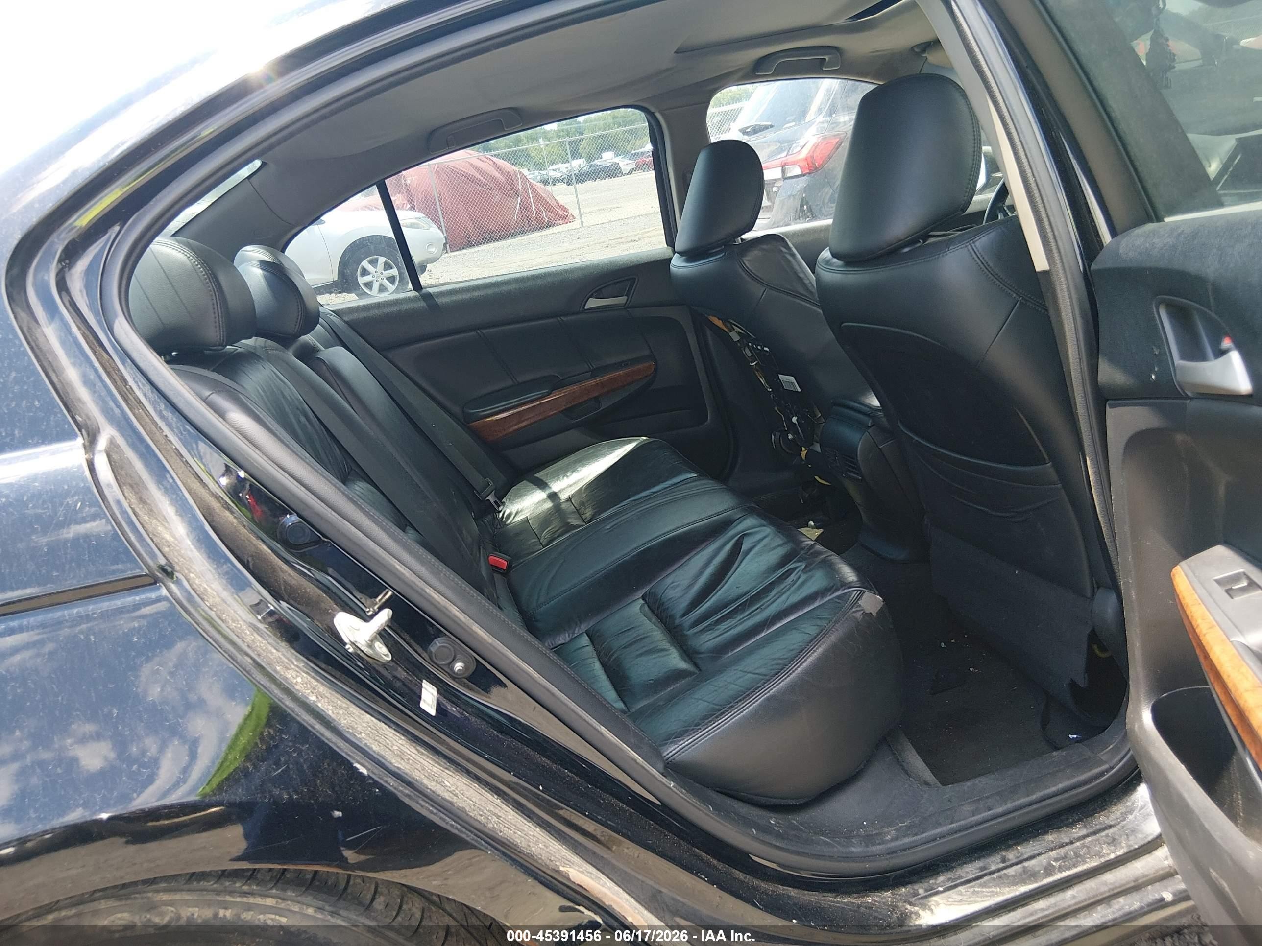 2011 Honda Accord 3.5 Ex-l Black vin: 1HGCP3F88BA020065