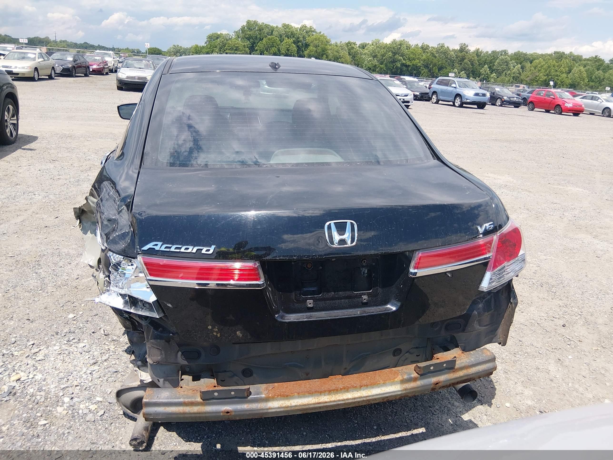 2011 Honda Accord 3.5 Ex-l Black vin: 1HGCP3F88BA020065