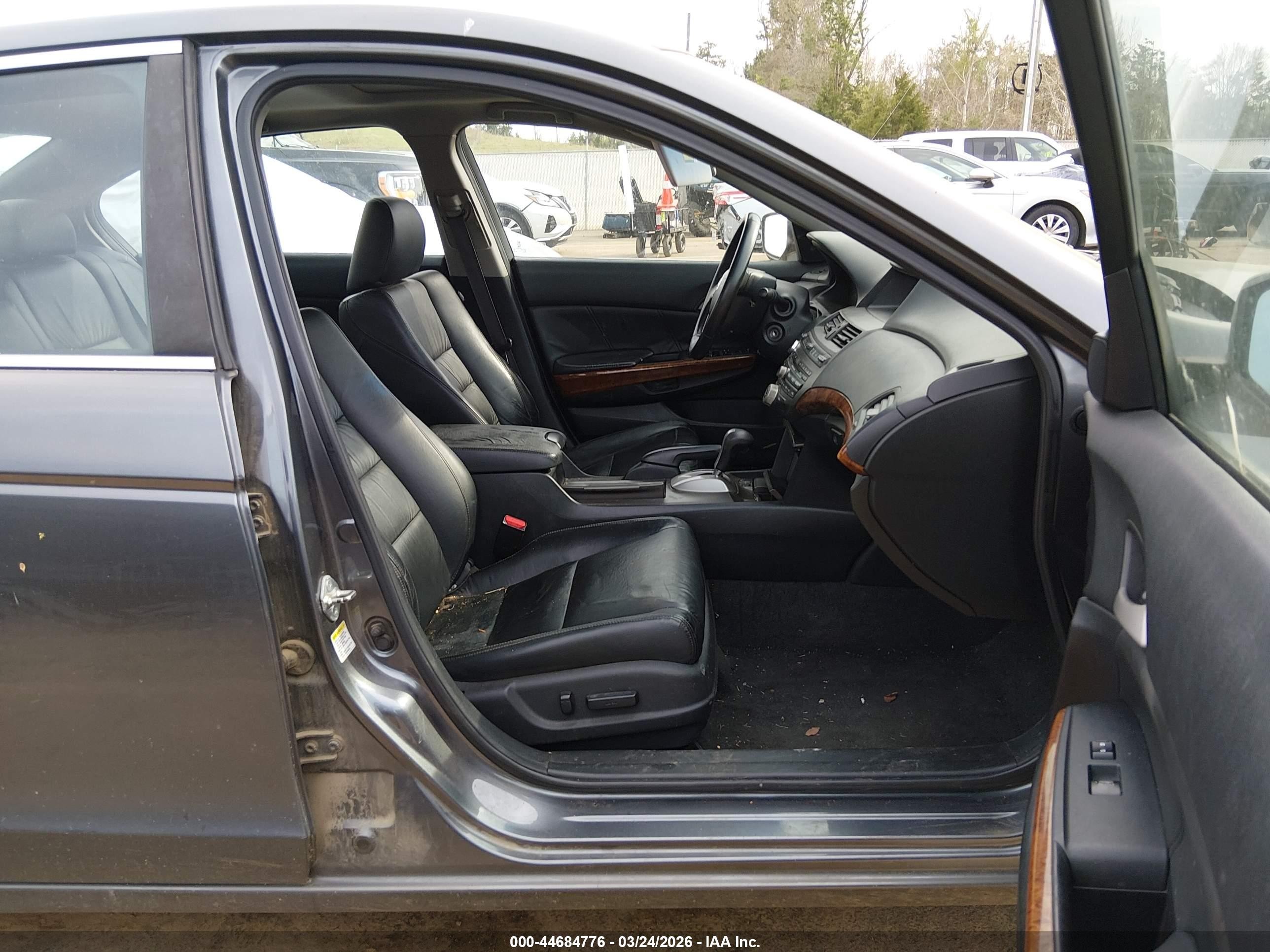 2011 Honda Accord 3.5 Ex-l Gray vin: 1HGCP3F88BA020549