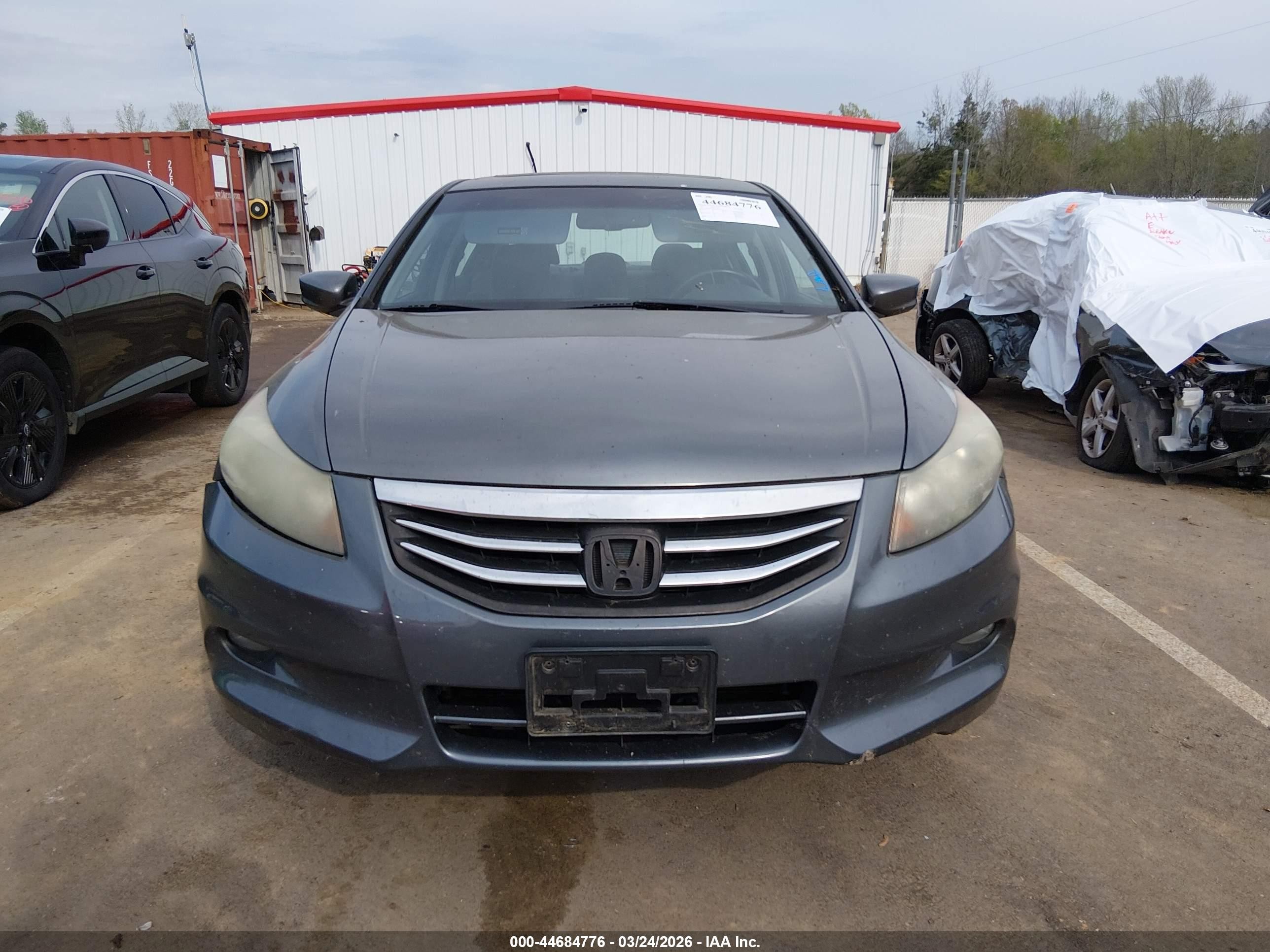 2011 Honda Accord 3.5 Ex-l Gray vin: 1HGCP3F88BA020549