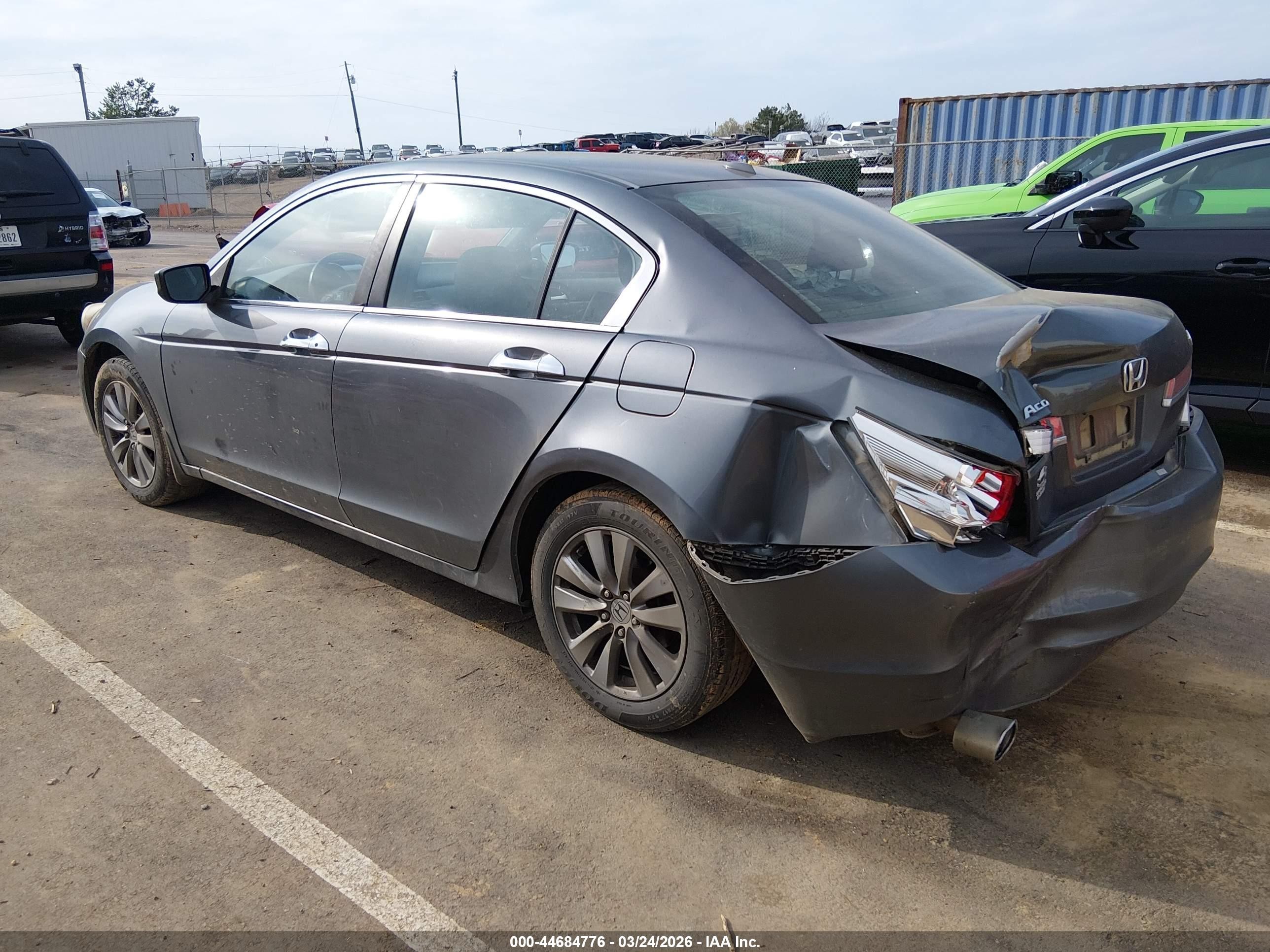 2011 Honda Accord 3.5 Ex-l Gray vin: 1HGCP3F88BA020549