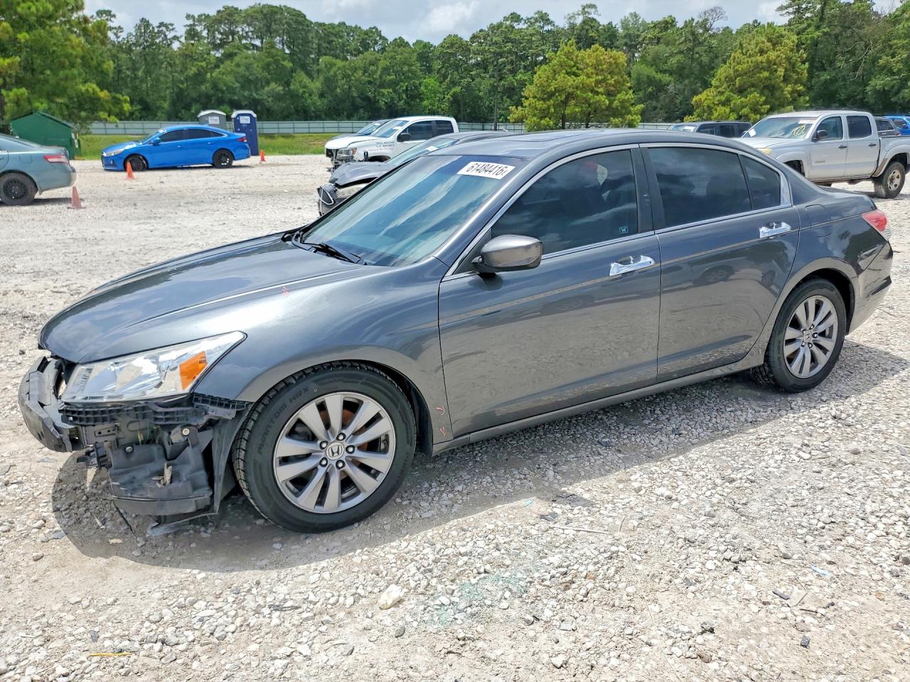 2011 Honda Accord Exl Gray vin: 1HGCP3F88BA025590