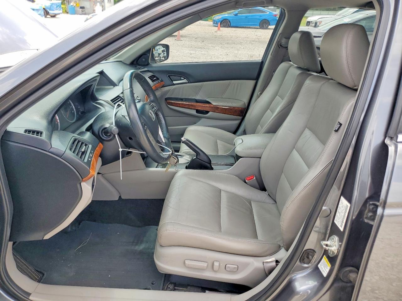 2011 Honda Accord Exl Gray vin: 1HGCP3F88BA025590