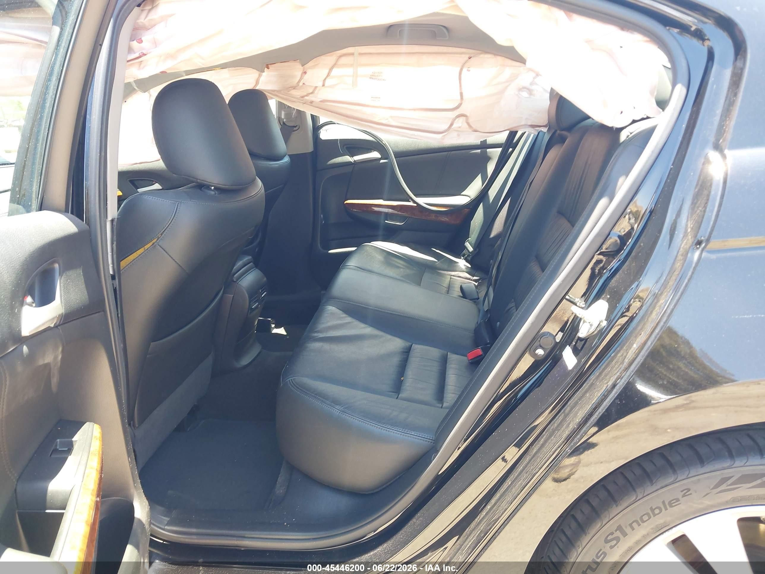 2011 Honda Accord 3.5 Ex-l Black vin: 1HGCP3F88BA026898