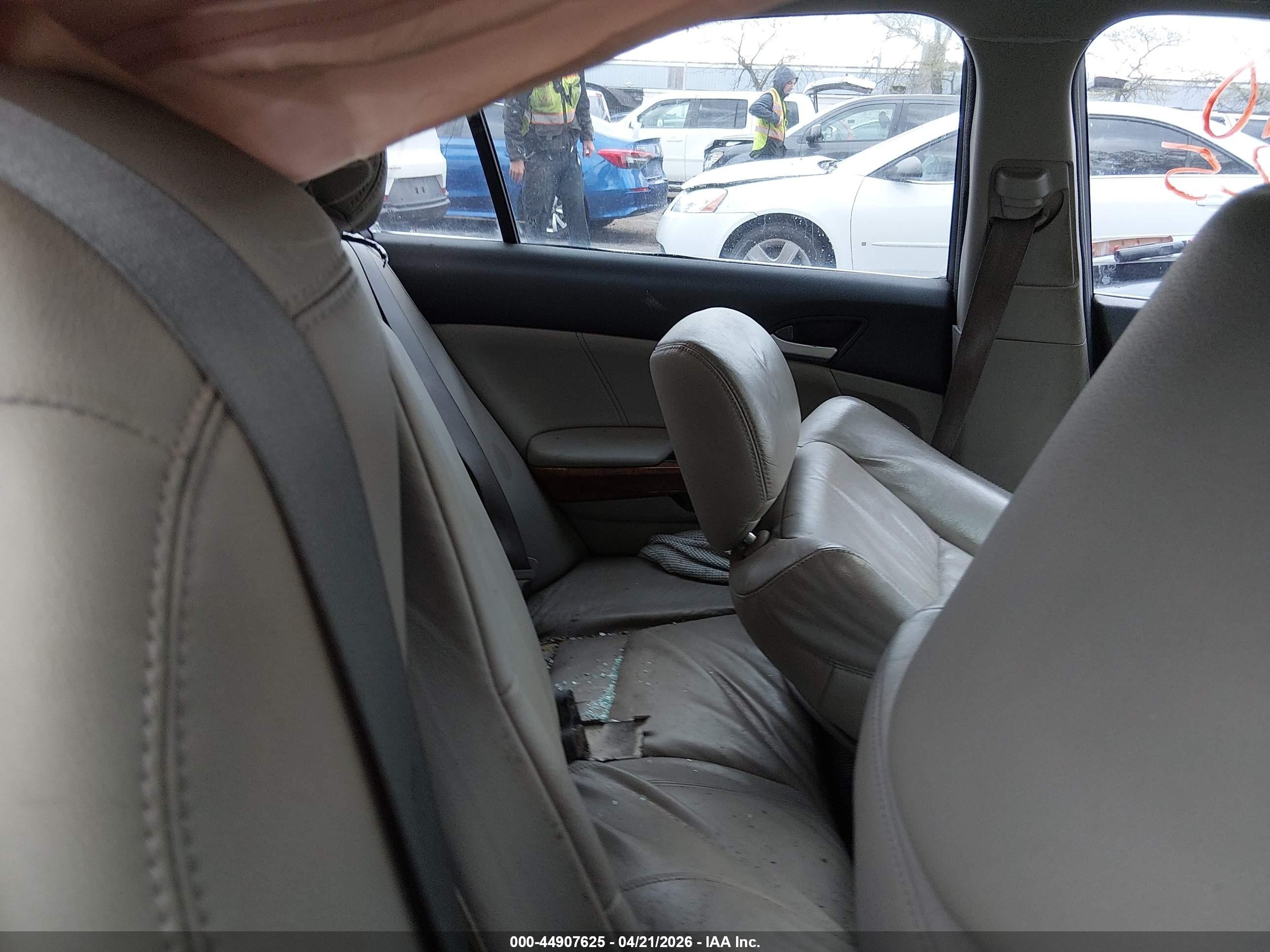 2011 Honda Accord 3.5 Ex-l Gray vin: 1HGCP3F88BA029669
