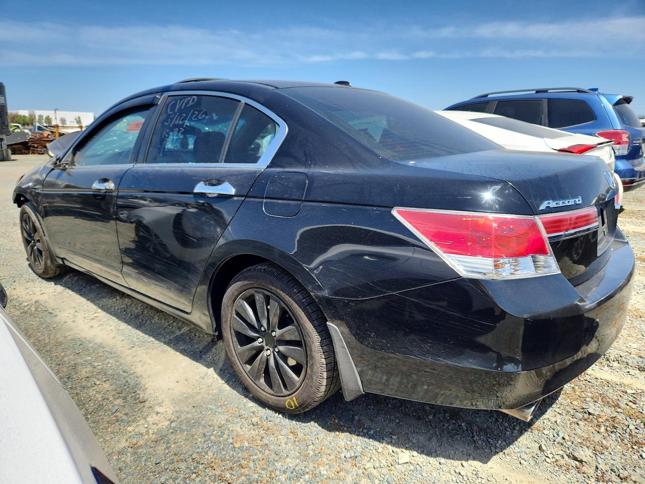 2011 Honda Accord Exl Black vin: 1HGCP3F88BA029686