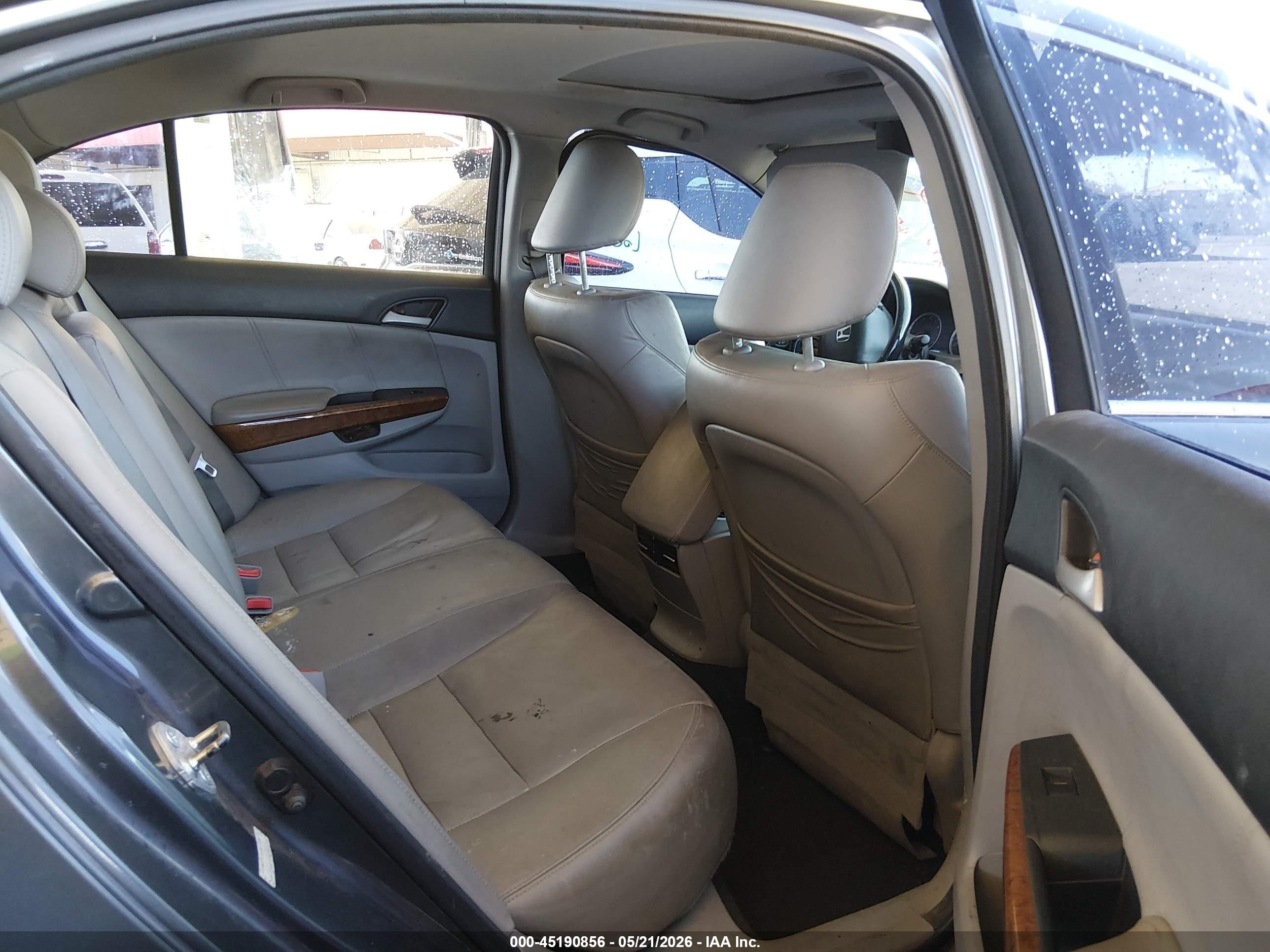 2012 Honda Accord 3.5 Ex-l Серый vin: 1HGCP3F88CA008306