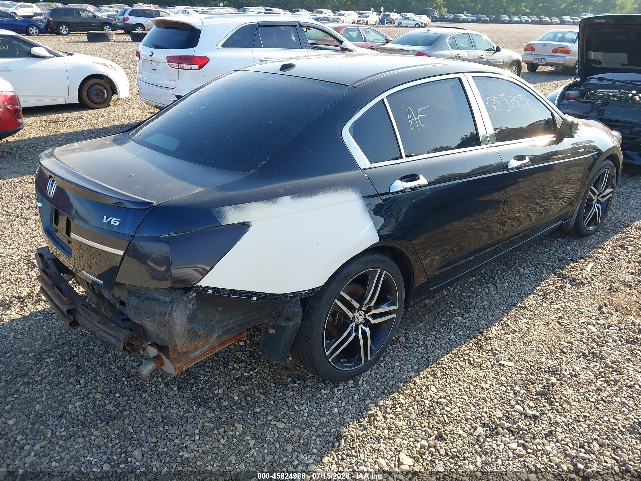 2012 Honda Accord 3.5 Ex-l Black vin: 1HGCP3F88CA009214