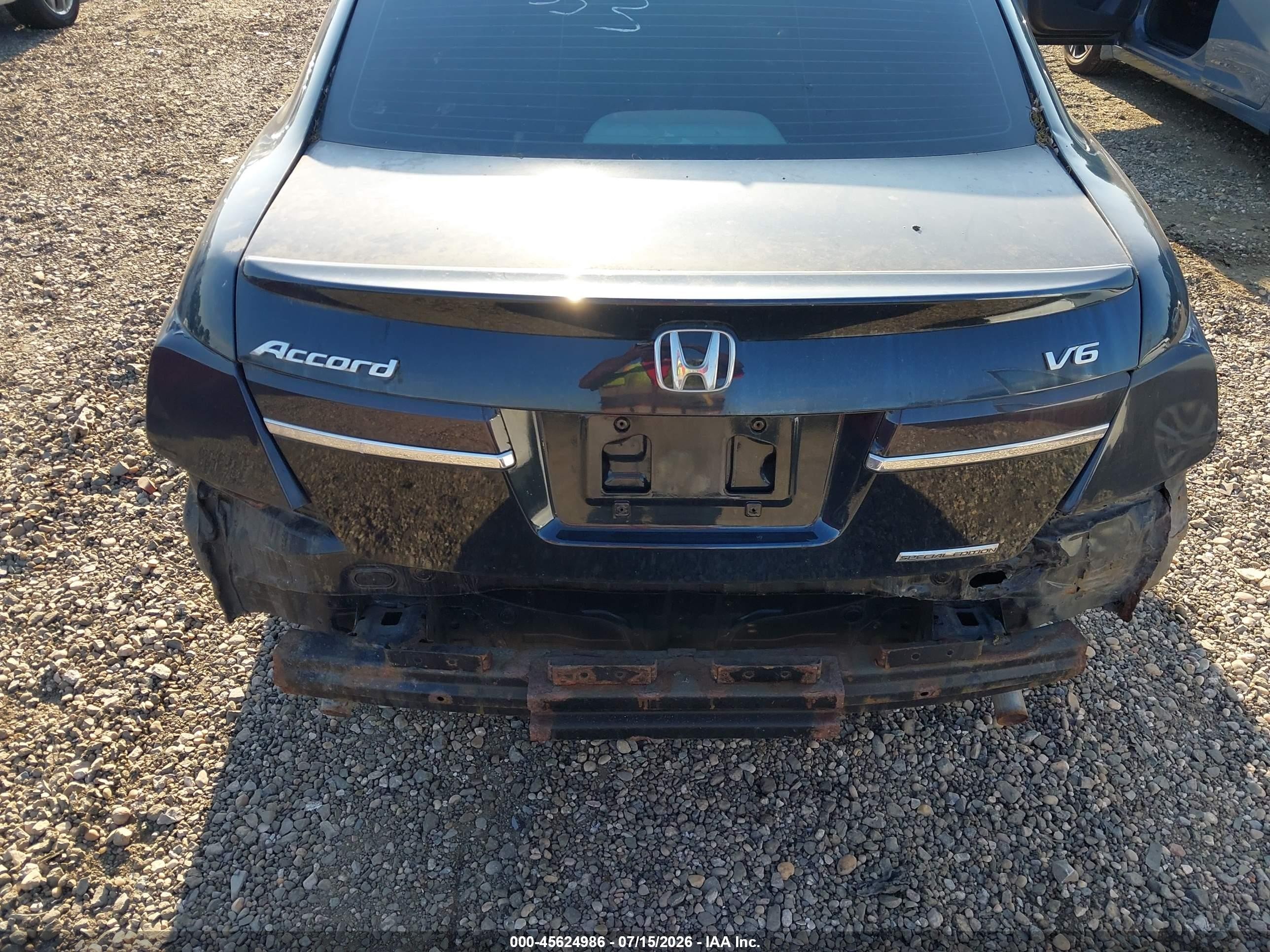 2012 Honda Accord 3.5 Ex-l Black vin: 1HGCP3F88CA009214