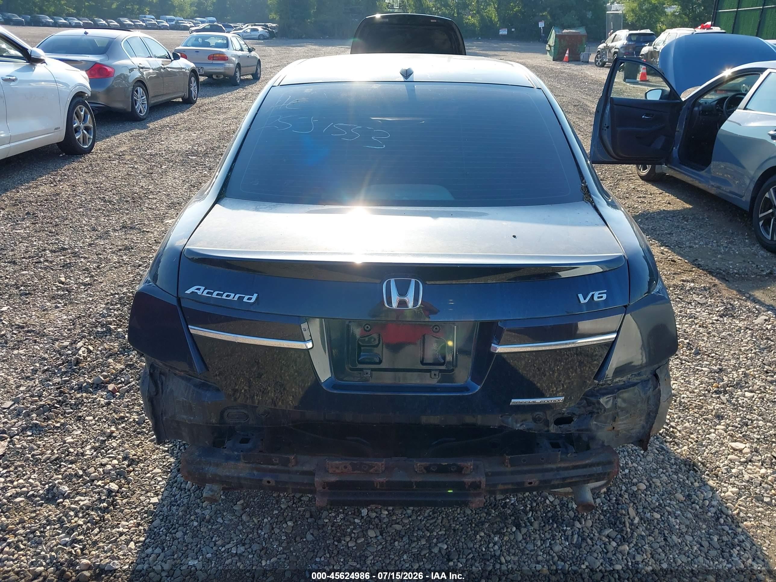 2012 Honda Accord 3.5 Ex-l Black vin: 1HGCP3F88CA009214