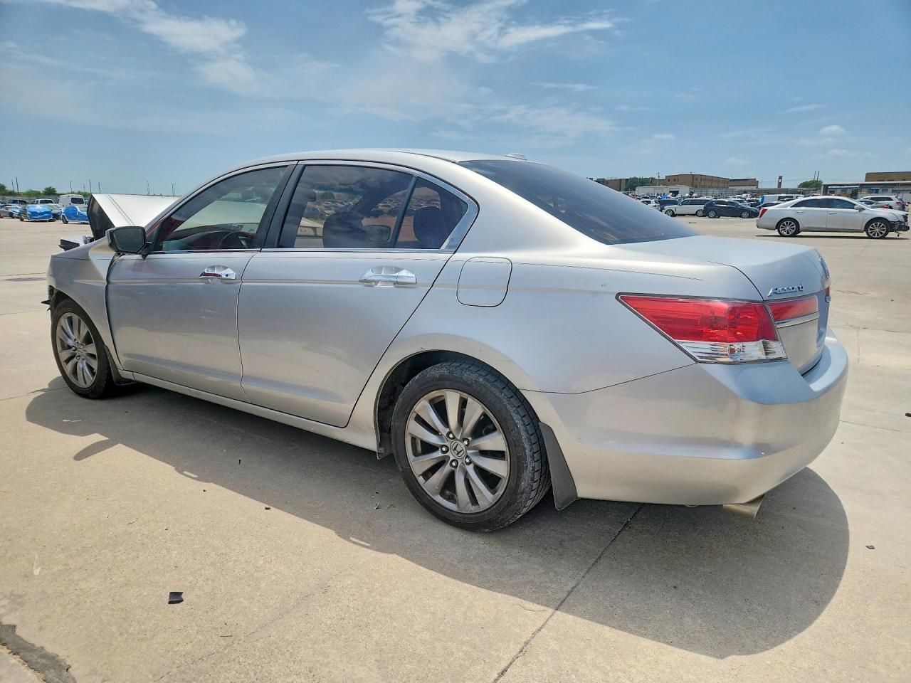 2012 Honda Accord Exl Silver vin: 1HGCP3F88CA023534