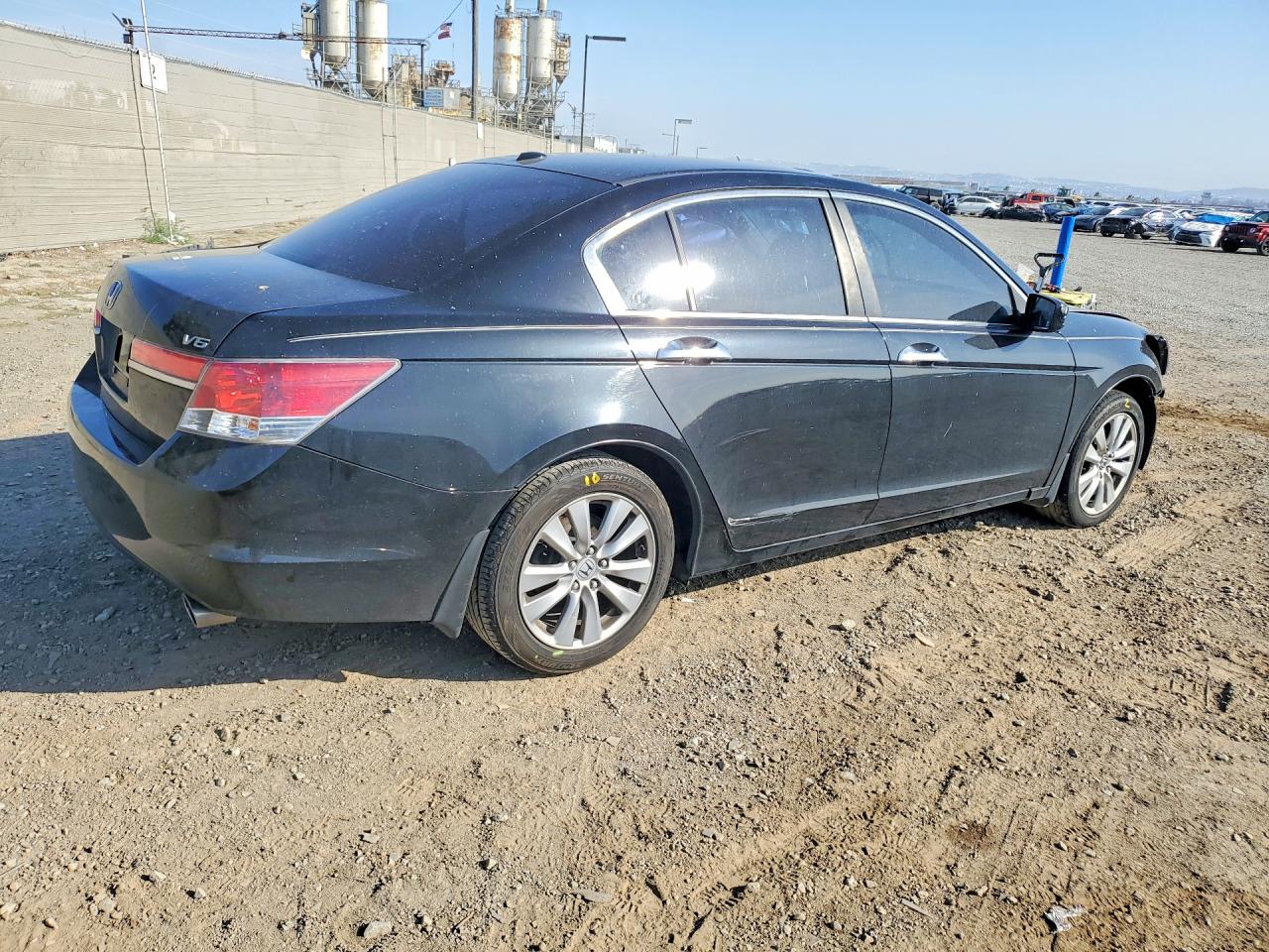2012 Honda Accord Exl Черный vin: 1HGCP3F88CA024215