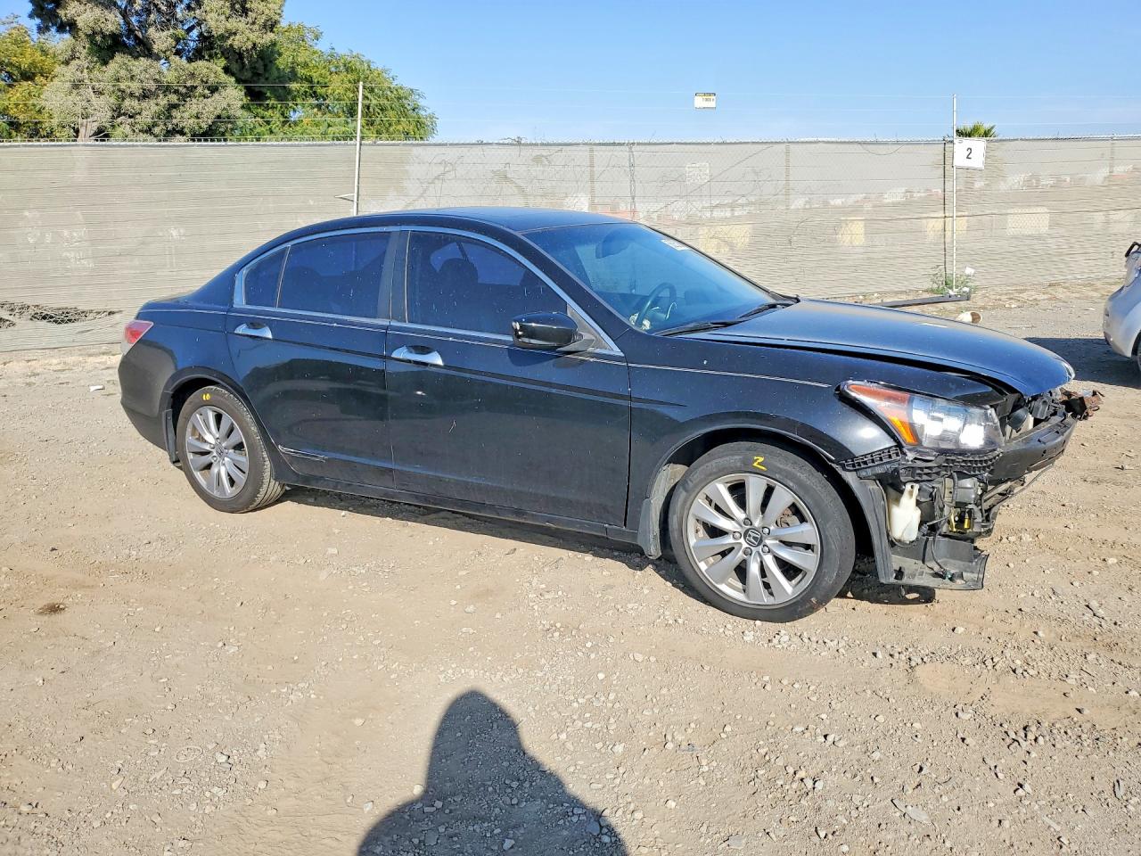 2012 Honda Accord Exl Черный vin: 1HGCP3F88CA024215