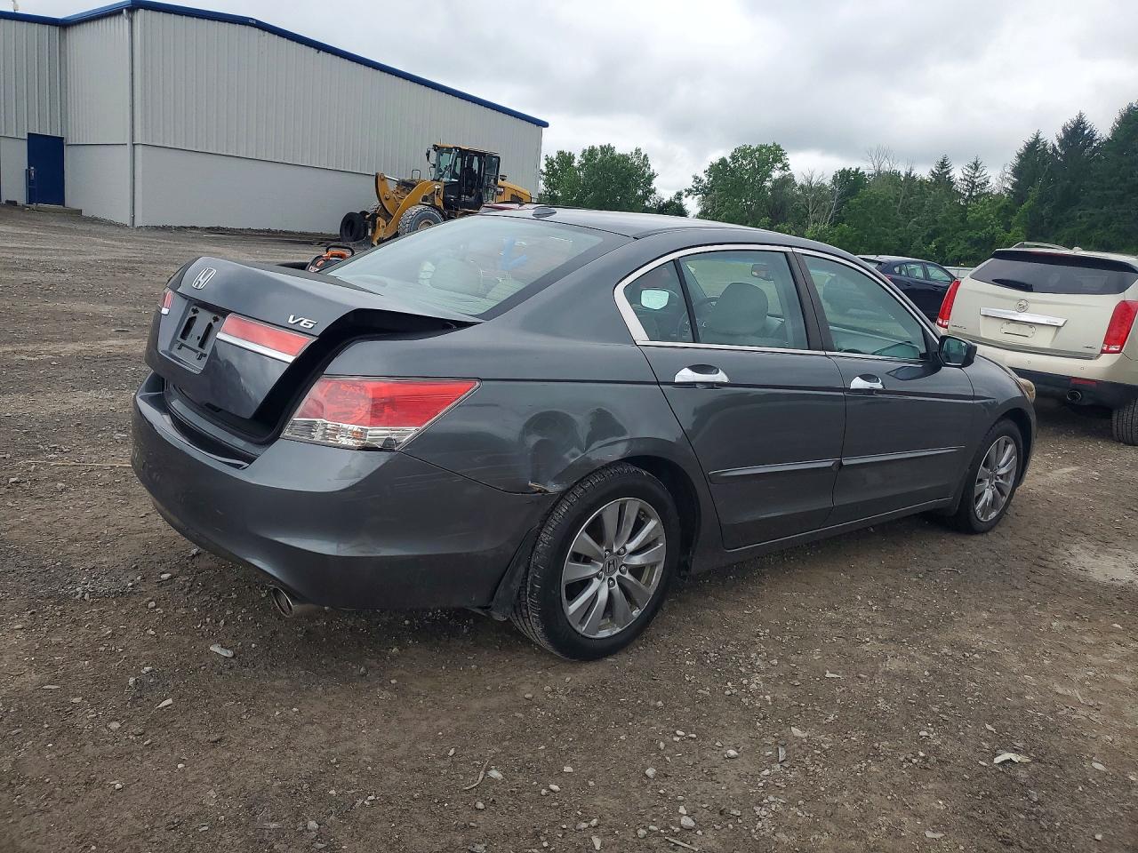 2012 Honda Accord Exl Gray vin: 1HGCP3F88CA027681