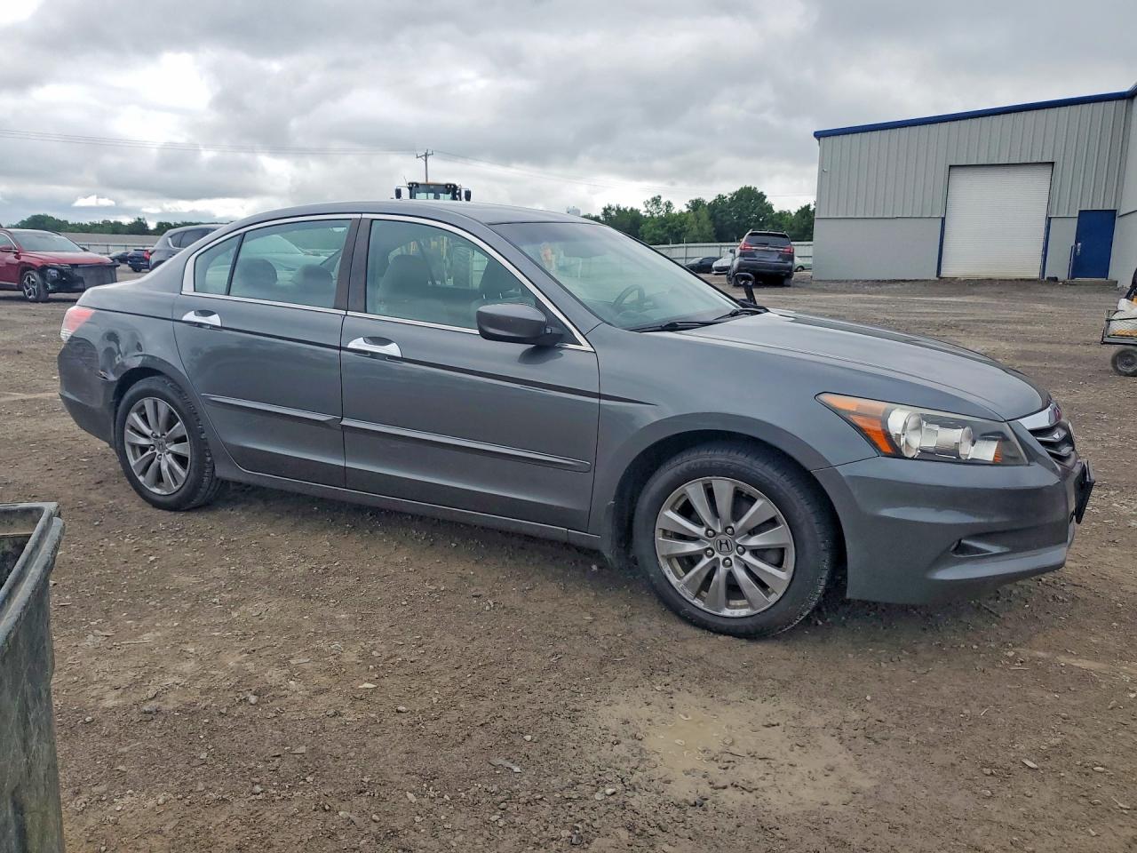 2012 Honda Accord Exl Gray vin: 1HGCP3F88CA027681