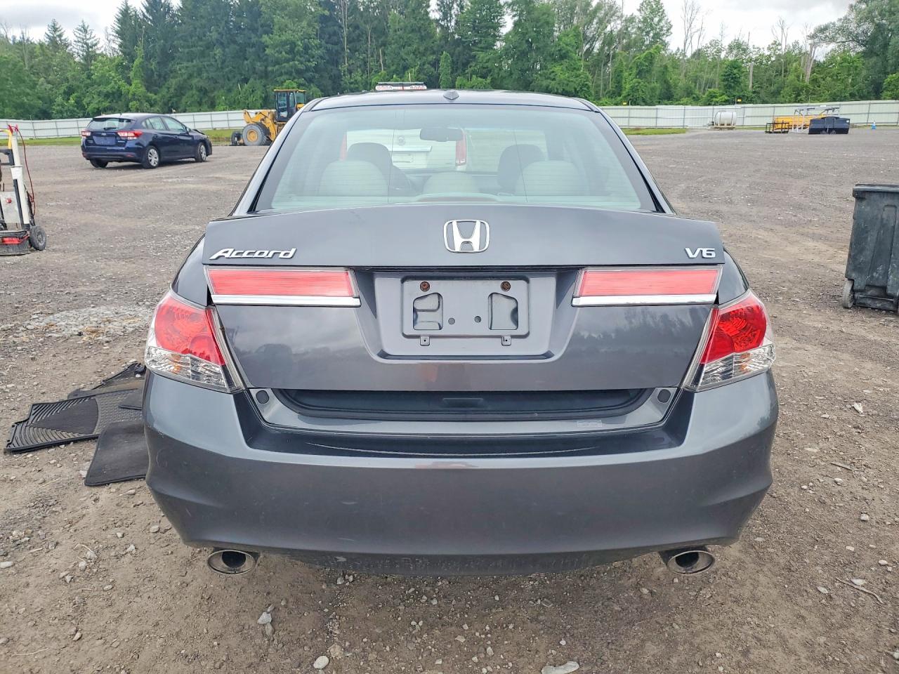 2012 Honda Accord Exl Gray vin: 1HGCP3F88CA027681