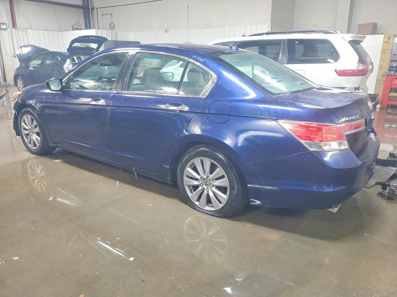 2012 Honda Accord Exl Blue vin: 1HGCP3F88CA034131
