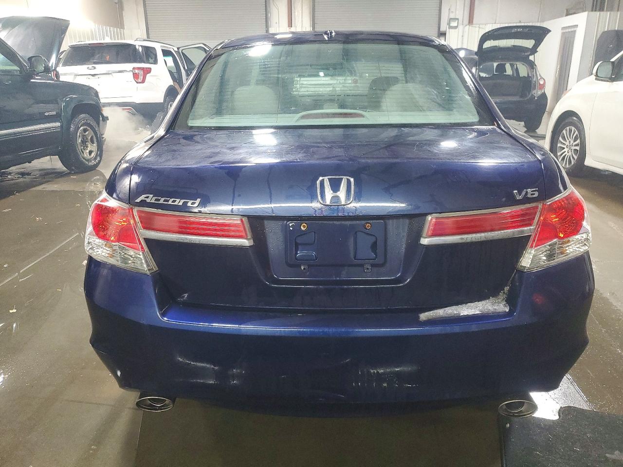 2012 Honda Accord Exl Blue vin: 1HGCP3F88CA034131