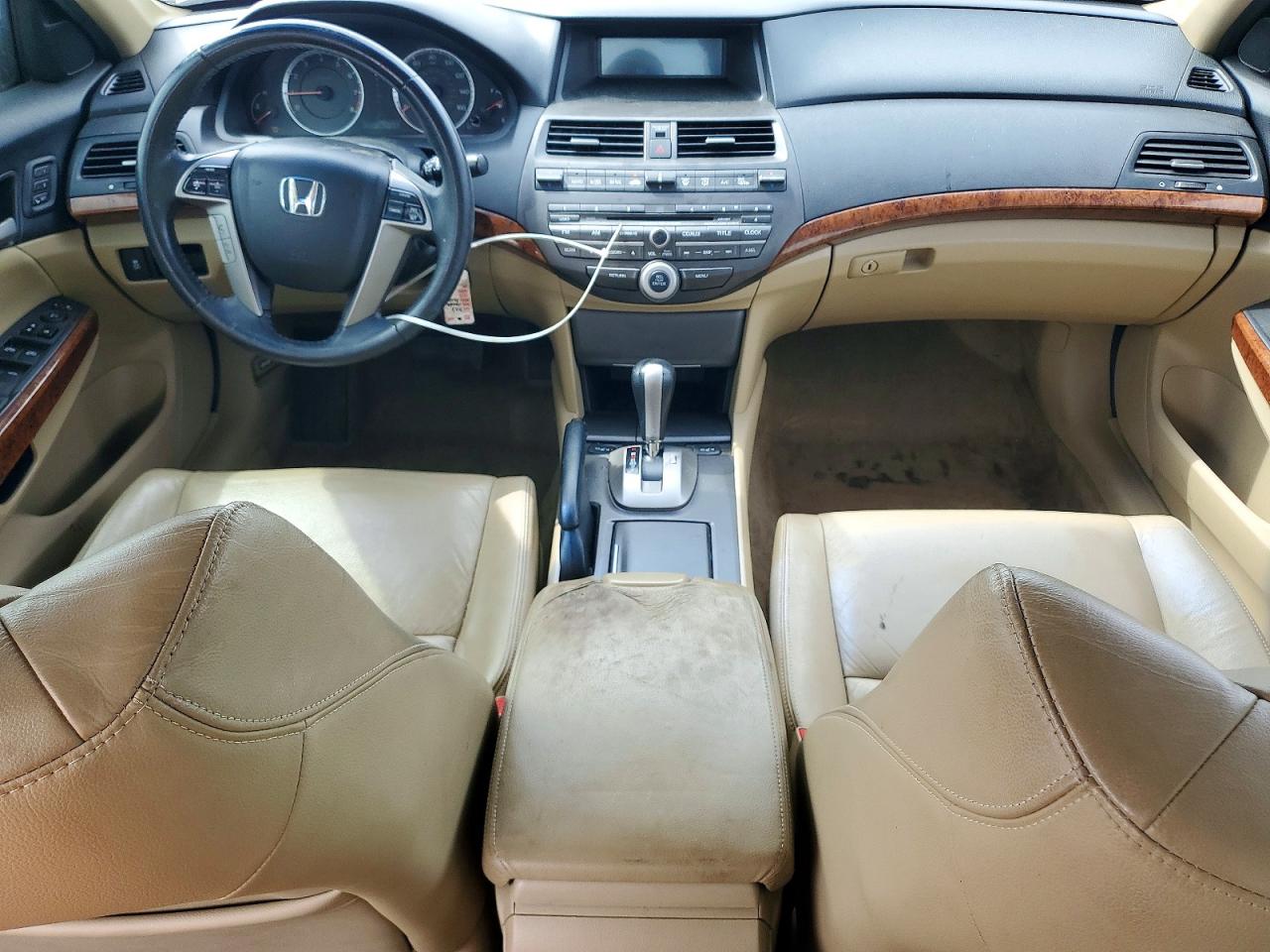 2012 Honda Accord Exl White vin: 1HGCP3F88CA034940