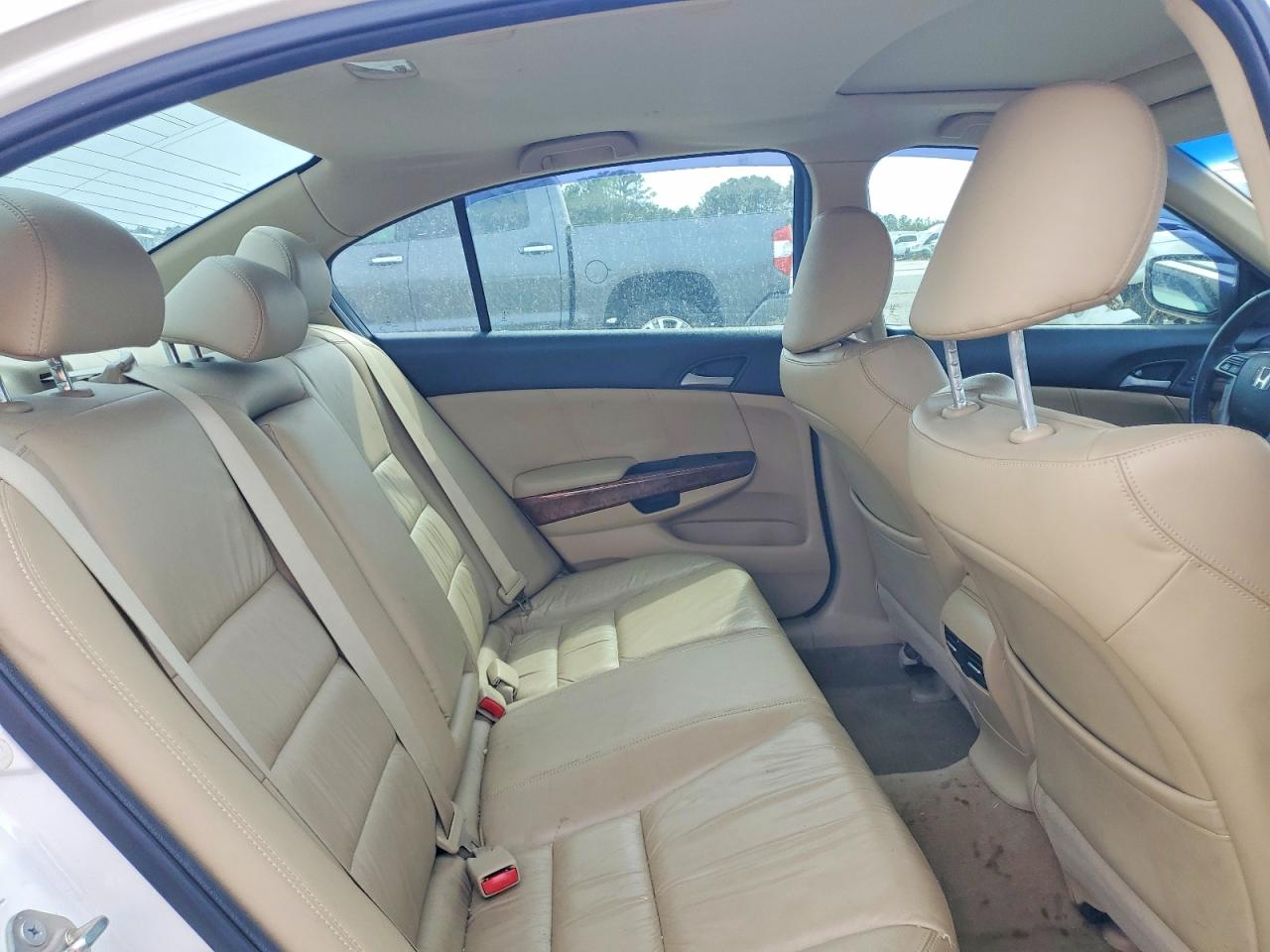 2012 Honda Accord Exl White vin: 1HGCP3F88CA034940