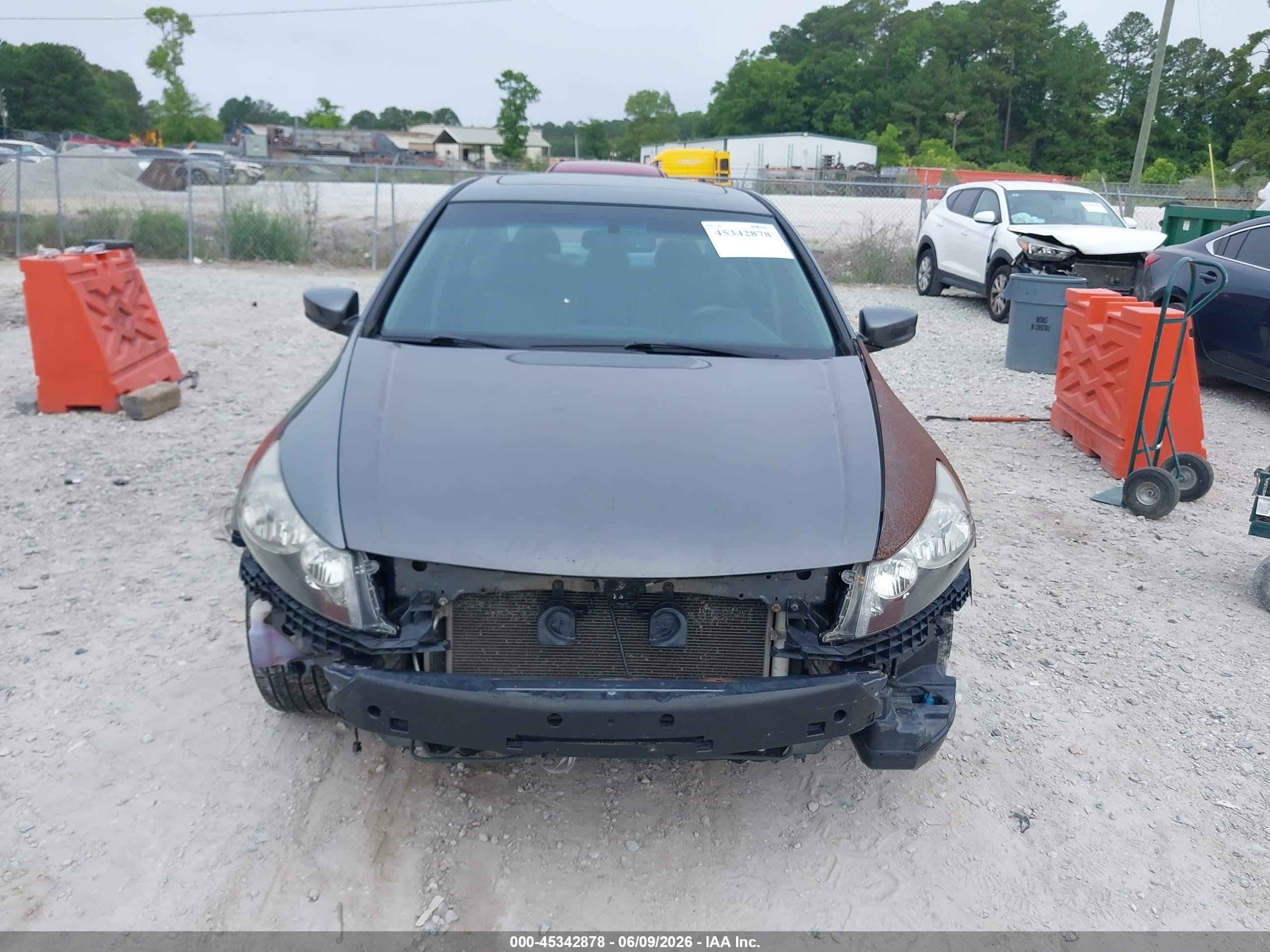 2012 Honda Accord 3.5 Ex-l Gray vin: 1HGCP3F88CA037465