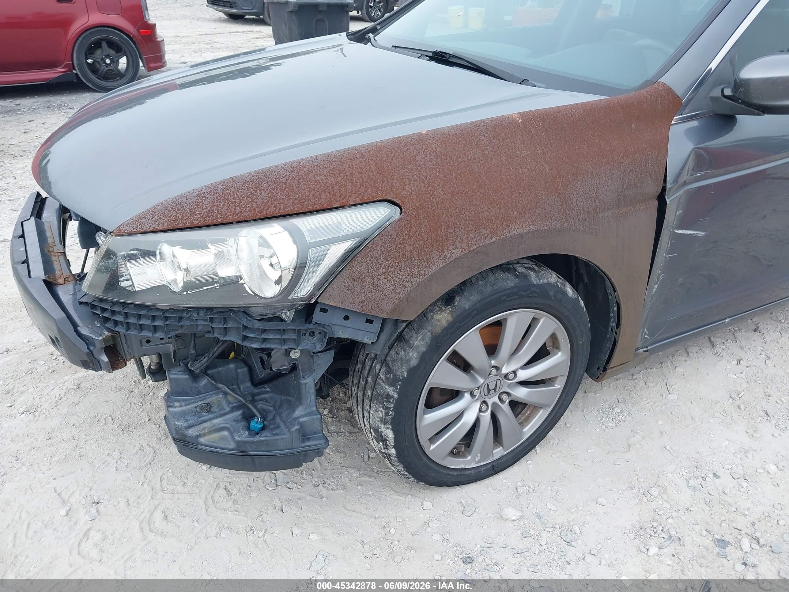 2012 Honda Accord 3.5 Ex-l Gray vin: 1HGCP3F88CA037465