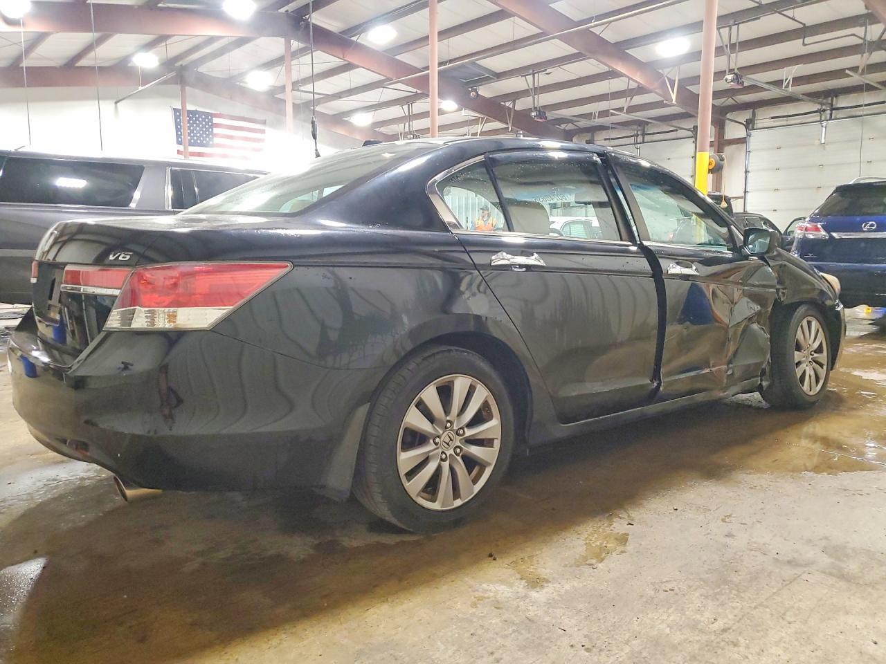 2012 Honda Accord Exl Black vin: 1HGCP3F88CA039040
