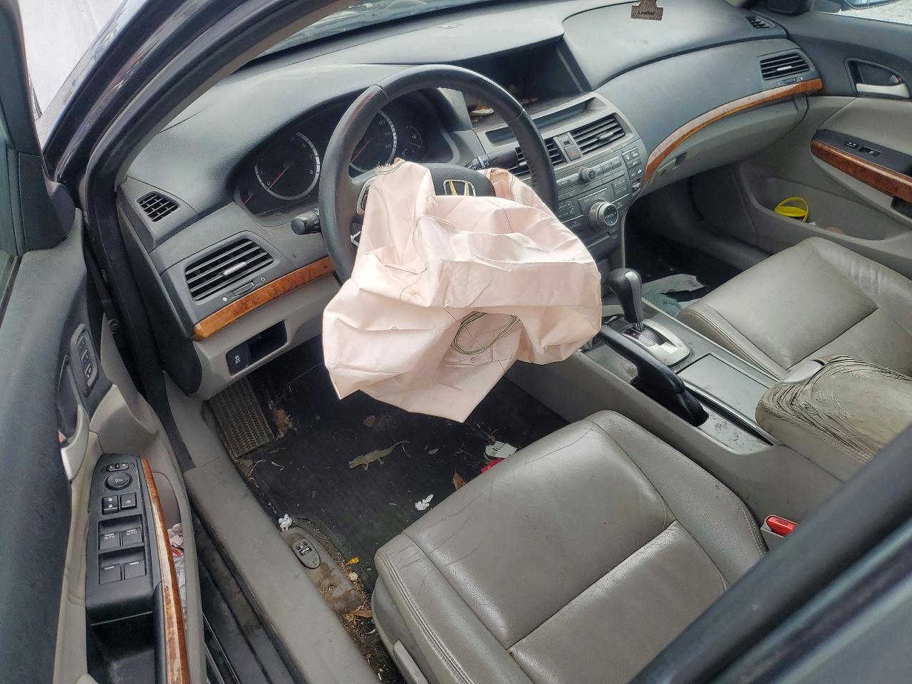 2012 Honda Accord Exl Gray vin: 1HGCP3F88CA039443